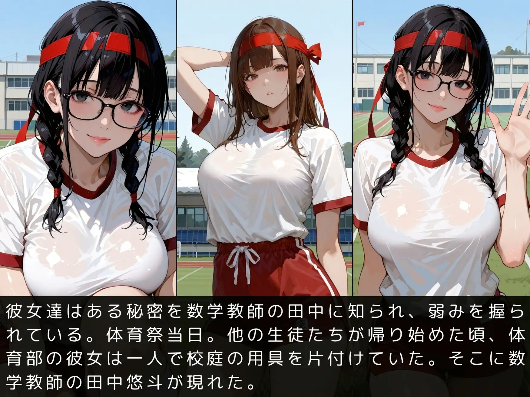 放課後の性指導〜禁断の記録〜体育祭編〜 Vol.3 サンプル画像 4