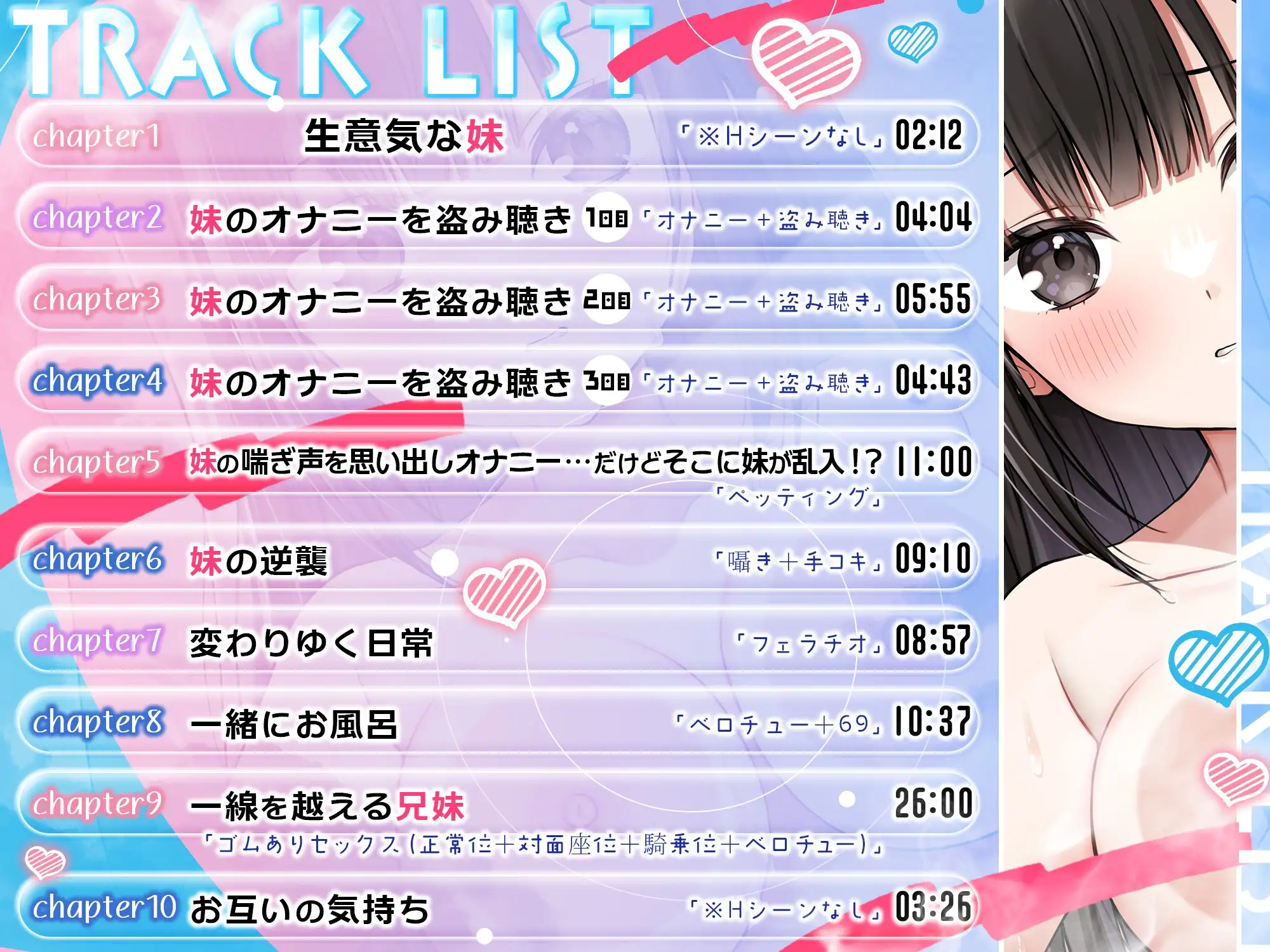 【ツンデレぷらす実妹】ツンデレ実妹と始まる秘密の関係【CV:山田じぇみ子】 サンプル画像 3