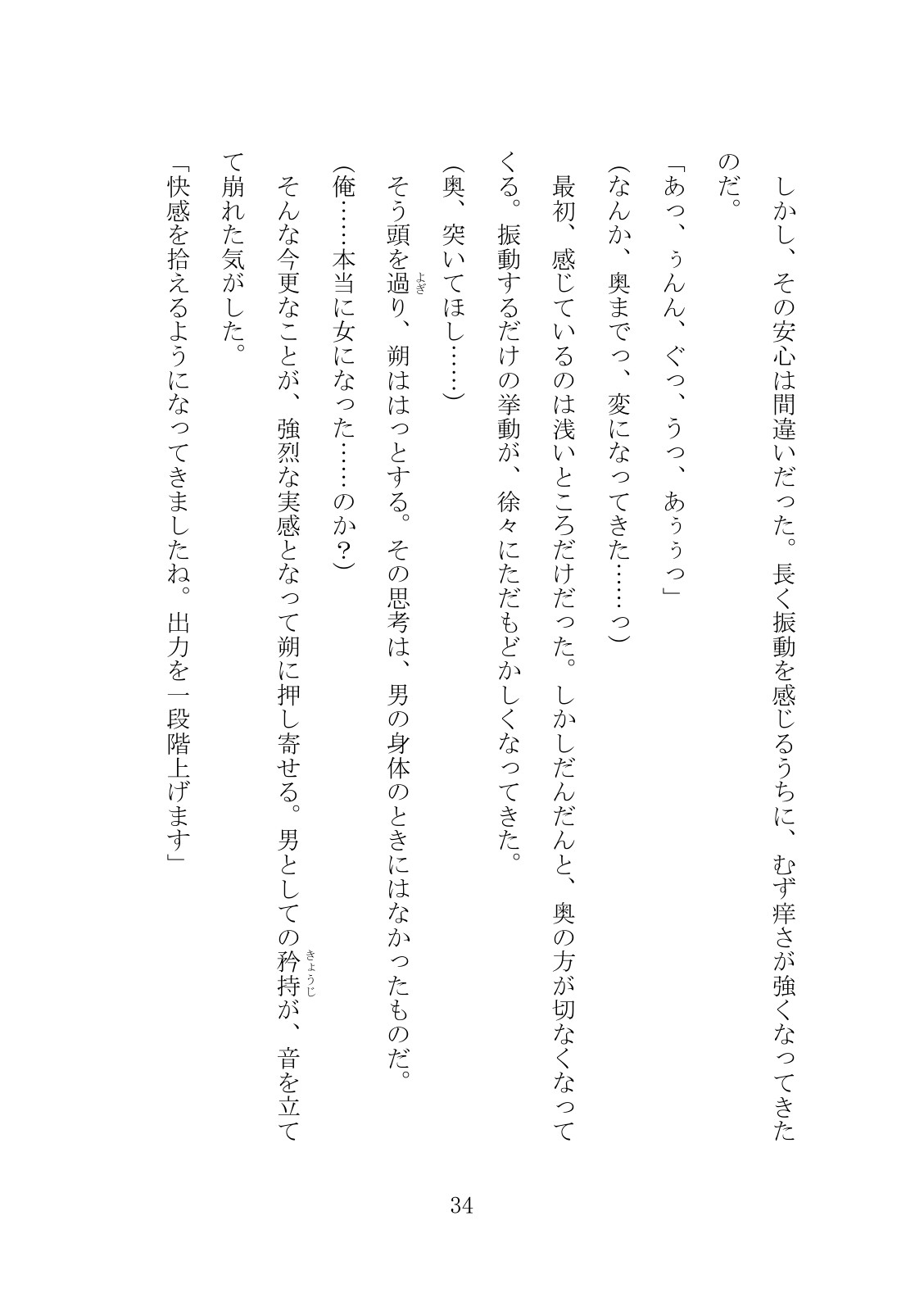 治験薬で女になった俺が、親友に抱きつぶされて男に戻れなくなる話 サンプル6