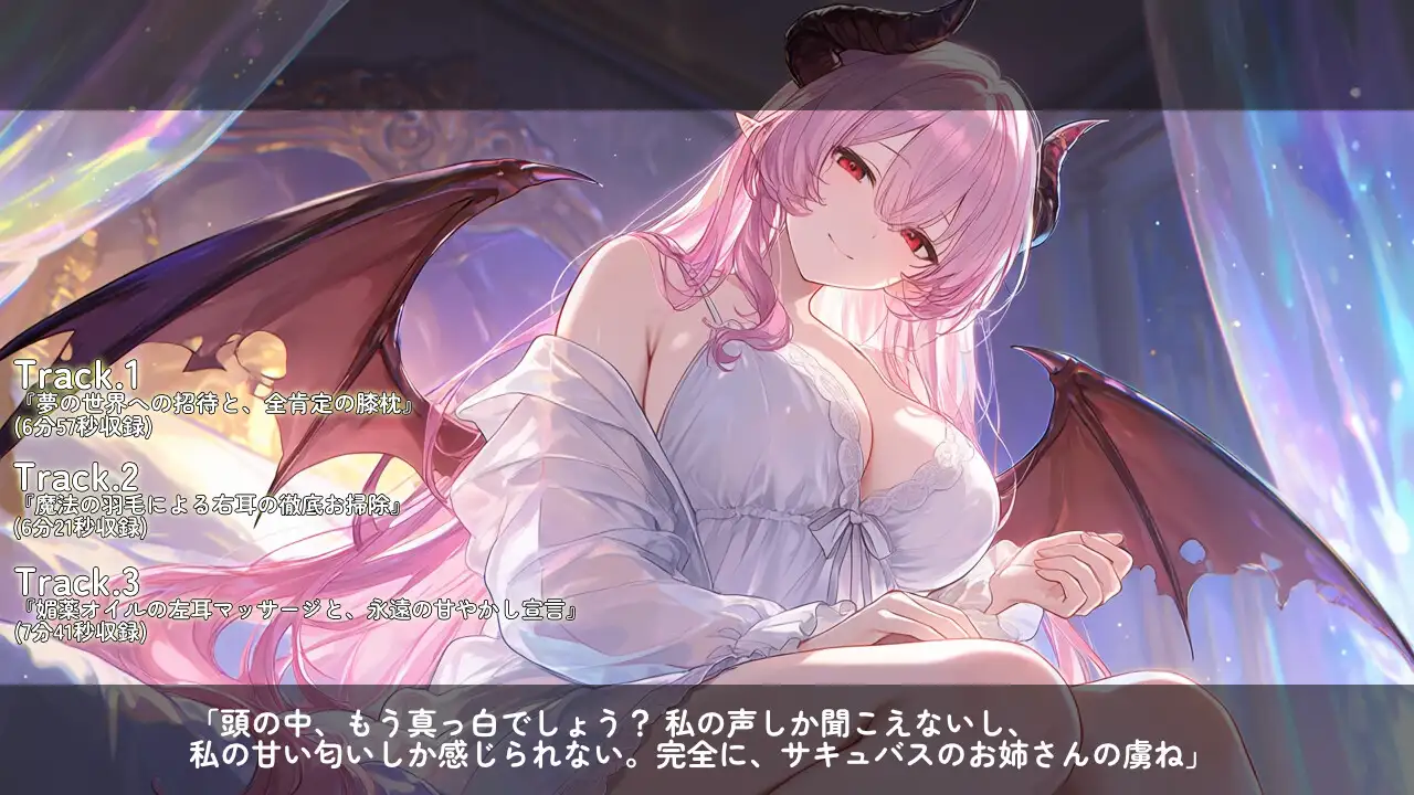 全肯定サキュバスお姉さんの無制限絶頂甘やかし サンプル画像 2