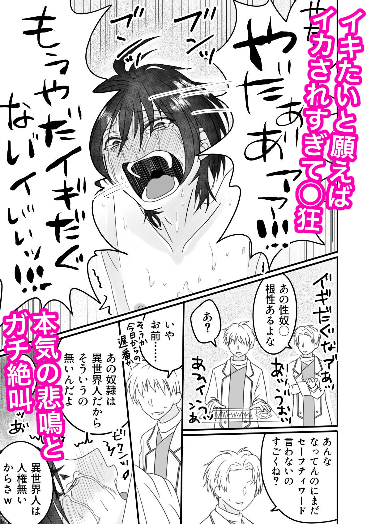 異世界人に人権はありません。なので、泣こうが喚こうが付き合ってもらいますね 性◯問玩具の実験台として 画像7