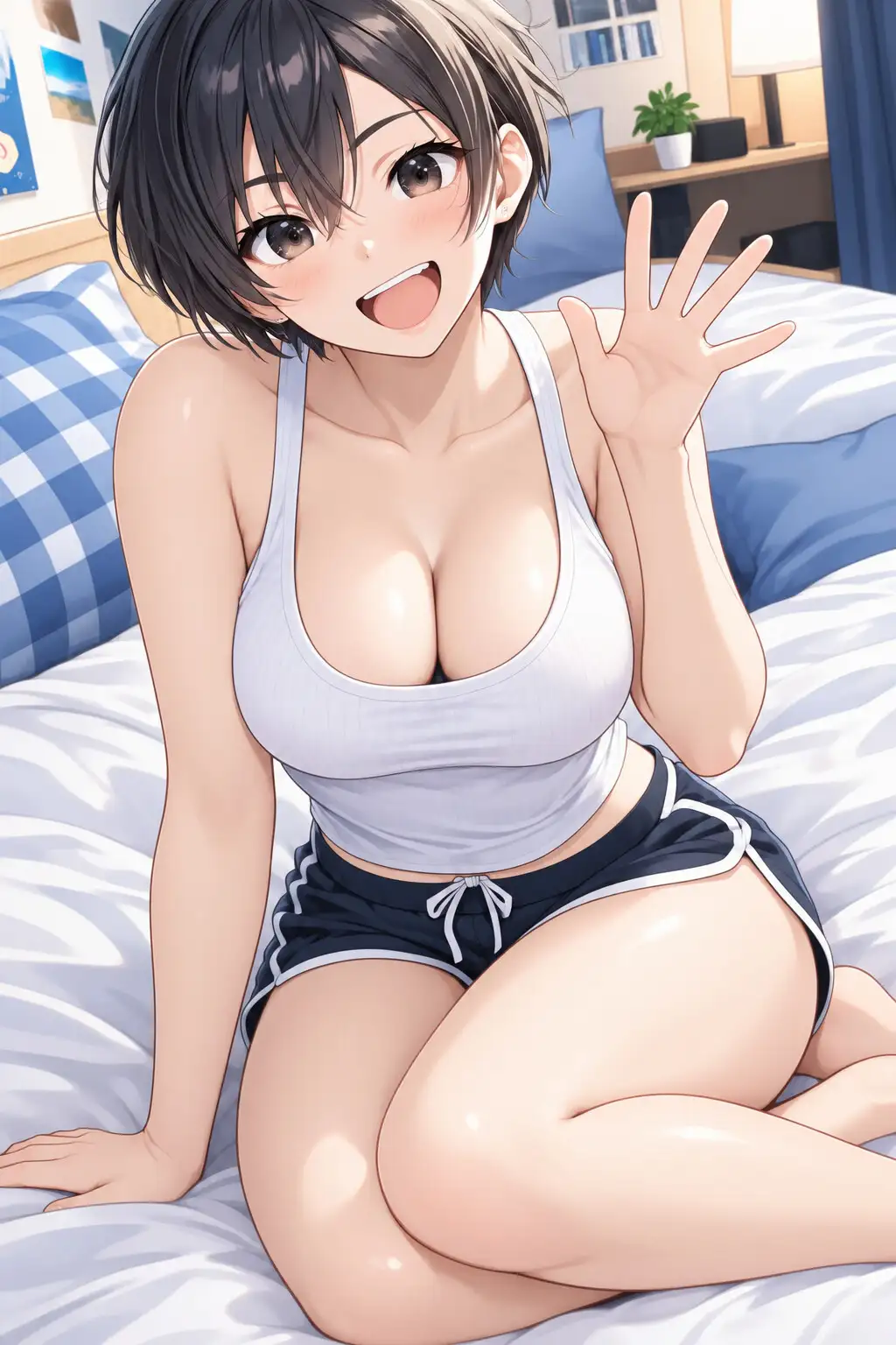 【実演】ケツ穴激弱なド変態の娘がおもちゃ使ってアナルイキオナニー！ サンプル画像 2
