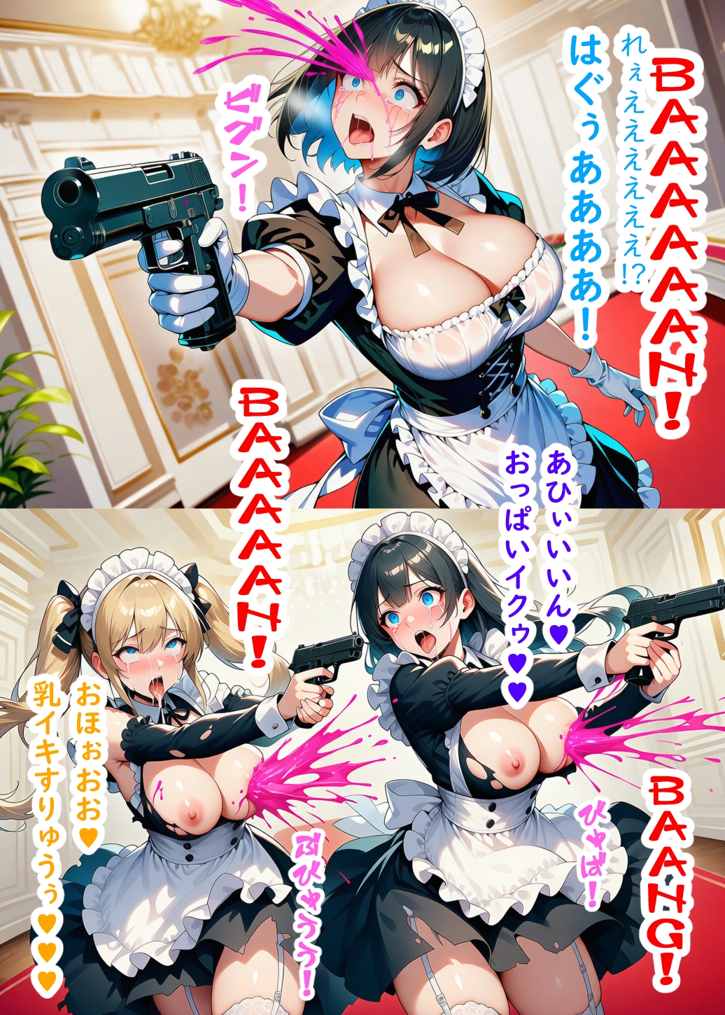 Ecstasy Gun 悪の美人秘書とメイド軍団を撃て 画像8