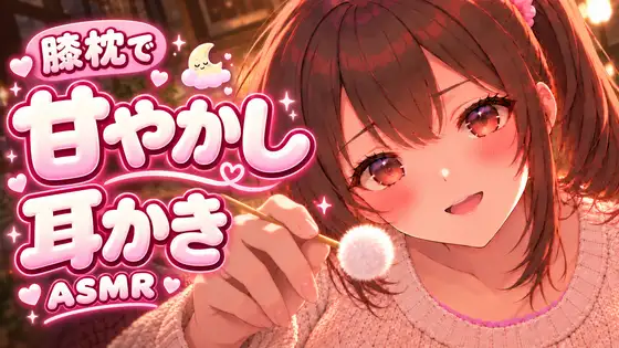 【ASMR】和風メイド耳かき店の女将をやっている彼女が、彼氏のあなたを膝枕でたっぷり甘やかし耳かき♡【オノマトペ】