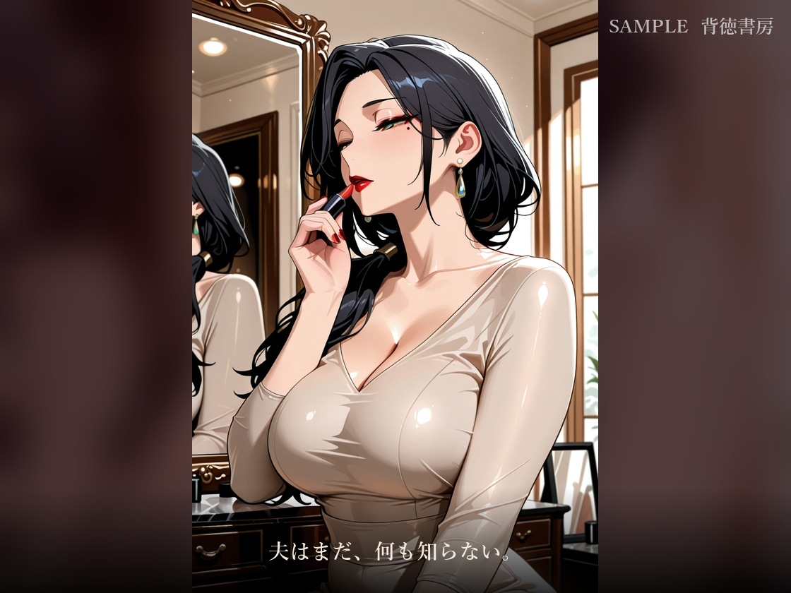 人妻司書の背徳カレンダー 漫画版42P+フルカラーCG244枚セット サンプル6