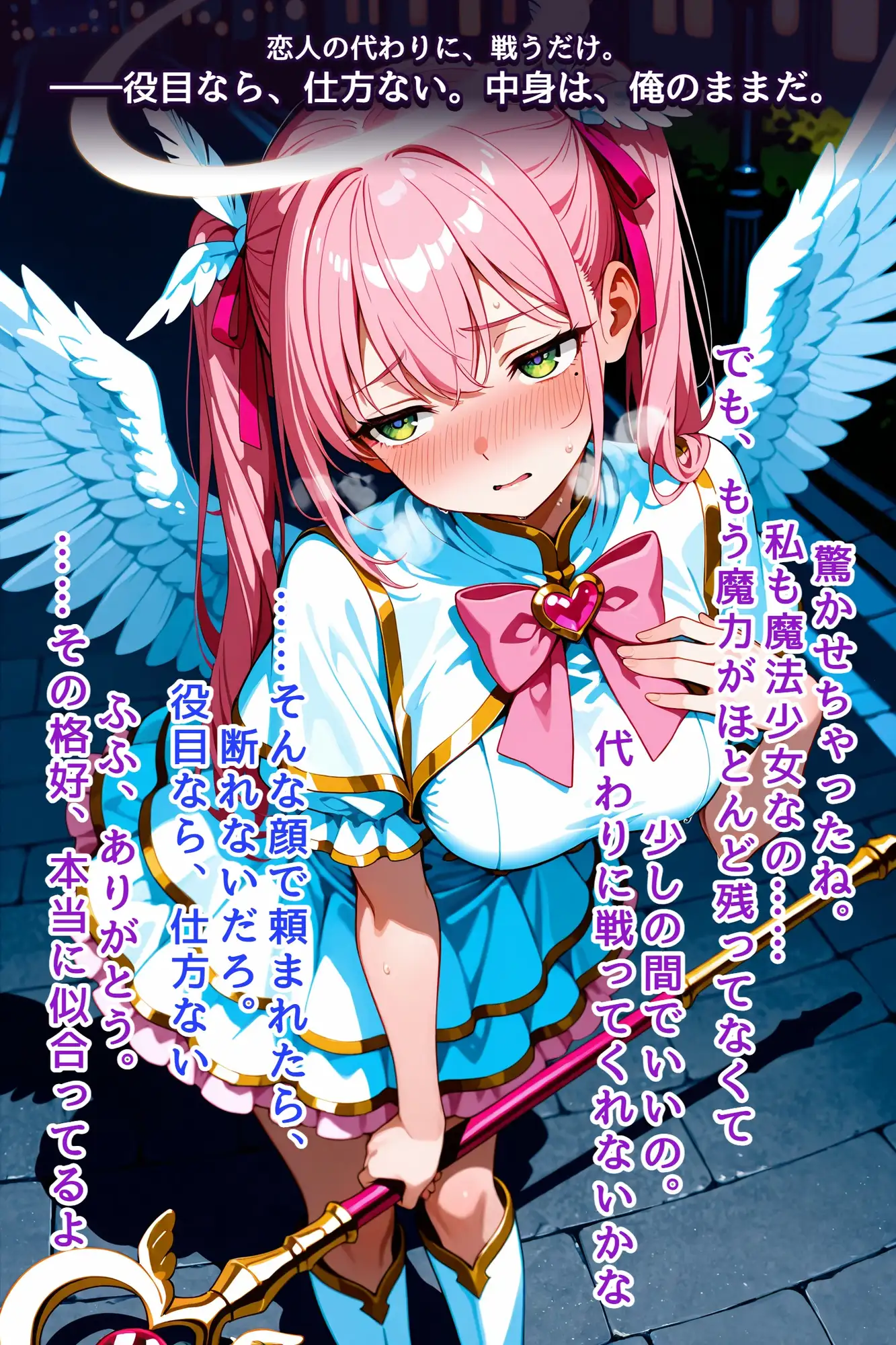 TS魔法少女は染められて ~淫らに咲く、紫の桜~ サンプル画像2