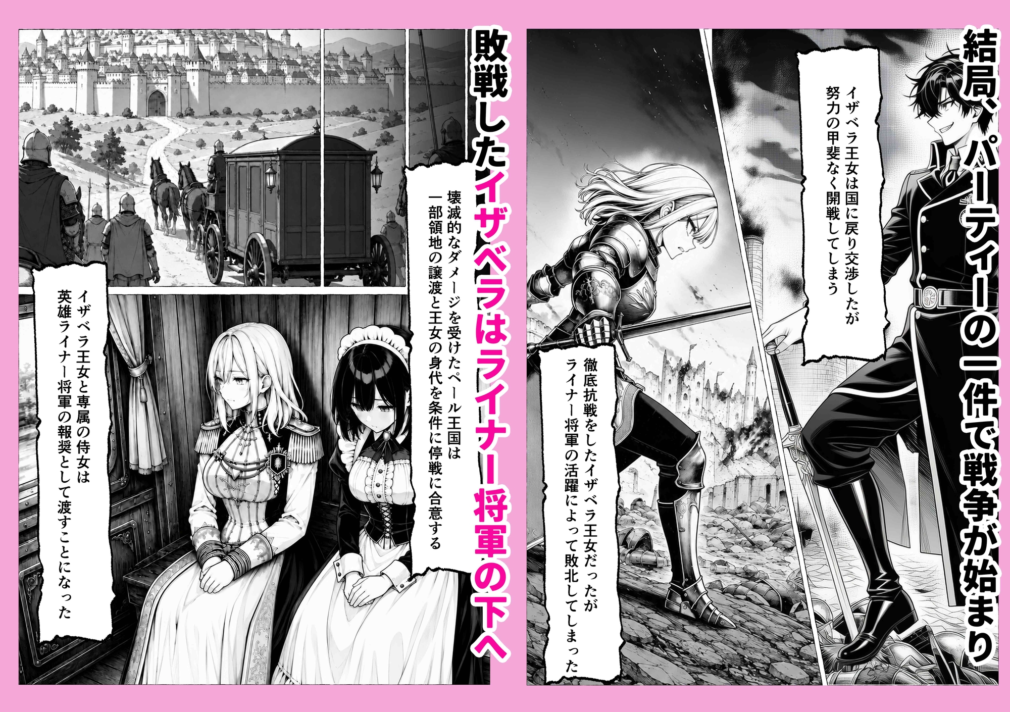 婚約者のいる敗戦国の王女が、信じた侍女に裏切られ気高い誇りごと男に堕とされるまで サンプル6