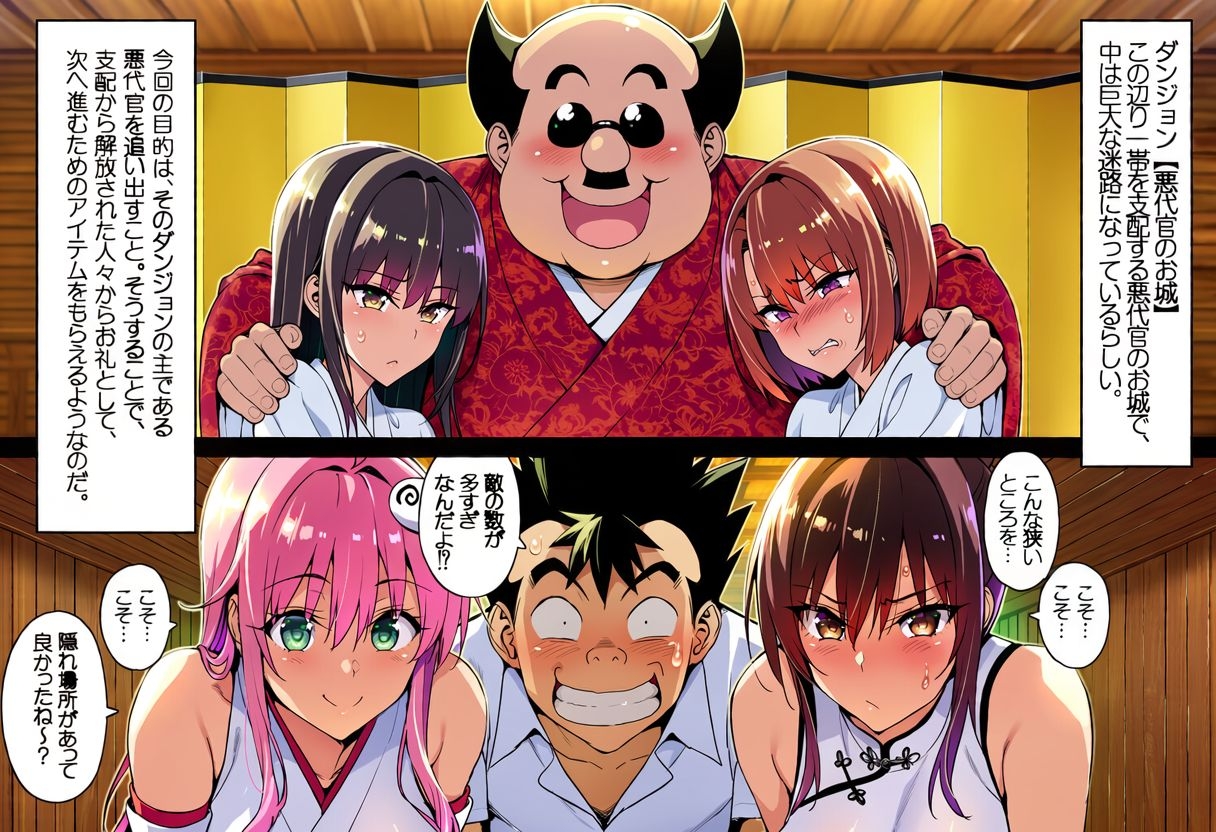 ゲーム世界で、ちょっとエッチなNTRシナリオを開始しました。ララ編 サンプル6