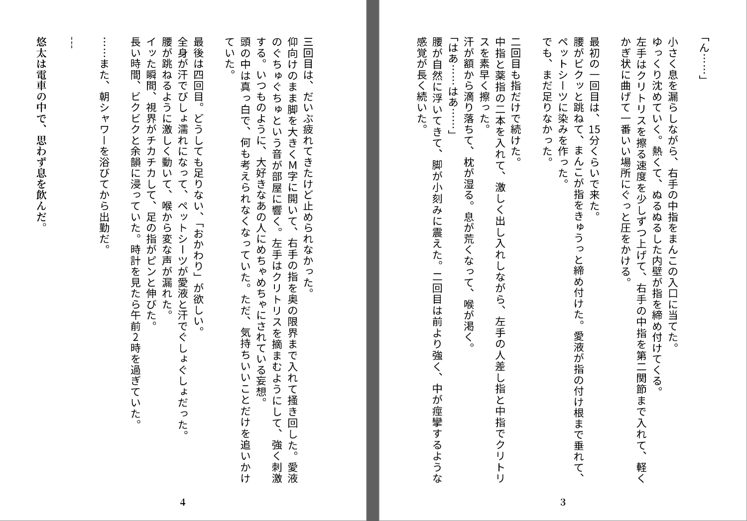 毎日送信！亜香里の自慰日記 ペットシーツの上で毎晩イキ続ける同僚