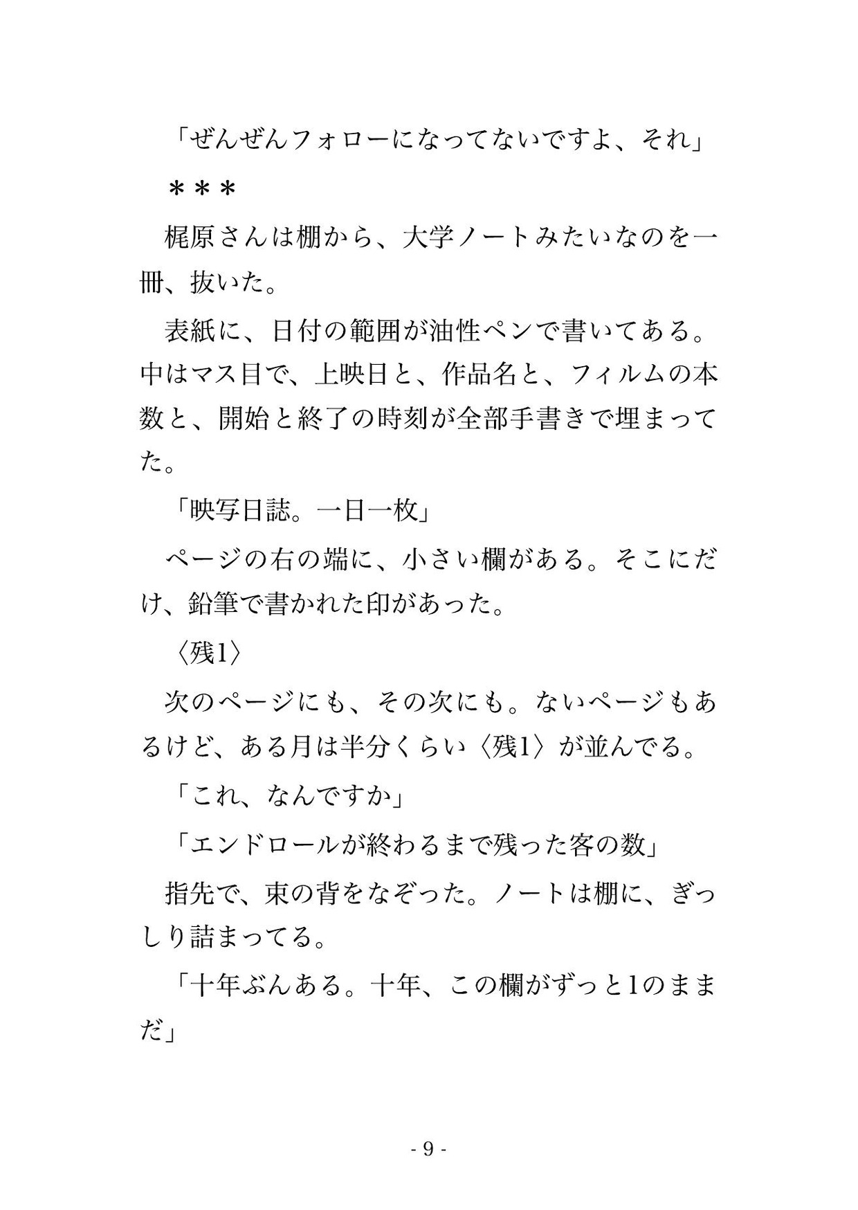 閉館する名画座に十年通った私が最終上映のあと映写技師にシャッターの内側へ抱き込まれ『最後まで観たのは君だけだ』と毎晩種付けされる日々になった♡♡♡ サンプル4