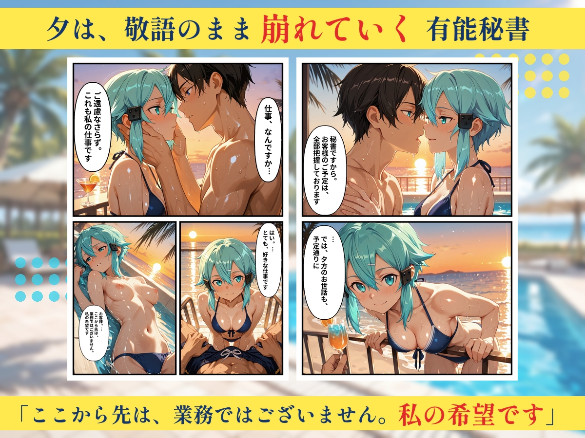朝から晩までハーレムリゾート 【S〇O】2 - サンプル6