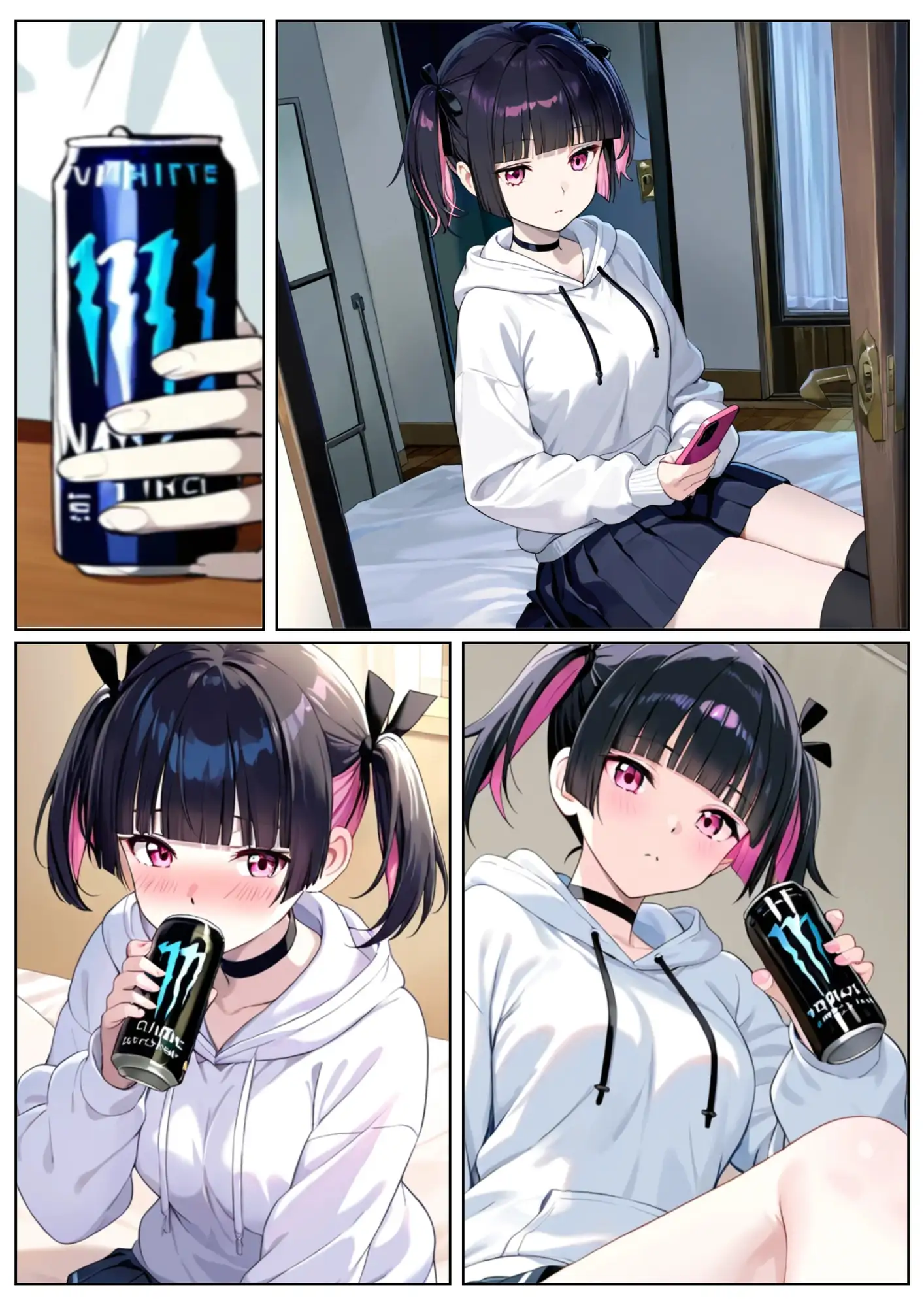【ボイコミ版・全編フルボイス】兄妹でエッチな〇〇を飲んだら間違いは起きるのか!? サンプル画像 2
