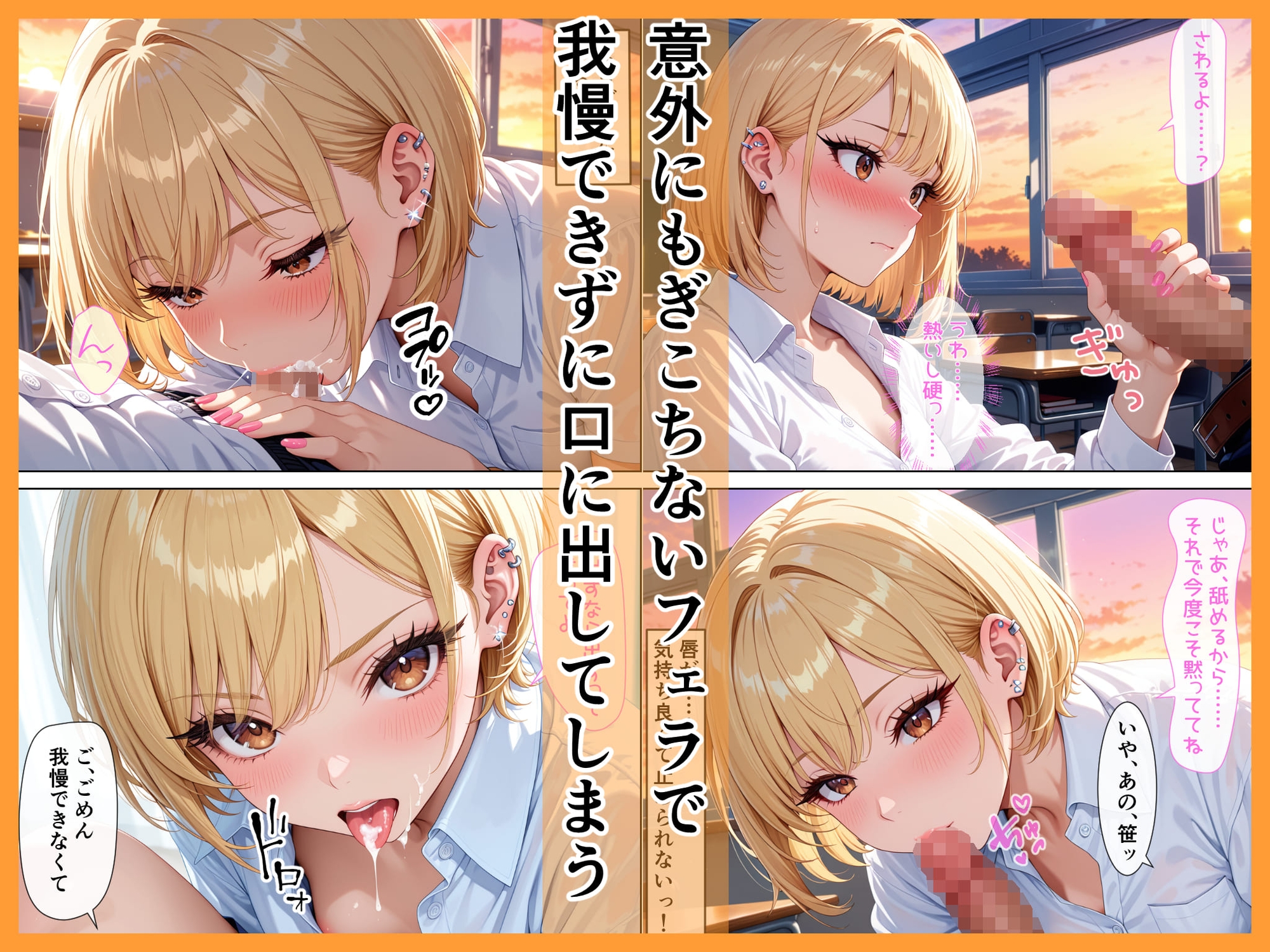 同じクラスで憧れの陽キャギャルとコスプレセックスする話 サンプル5