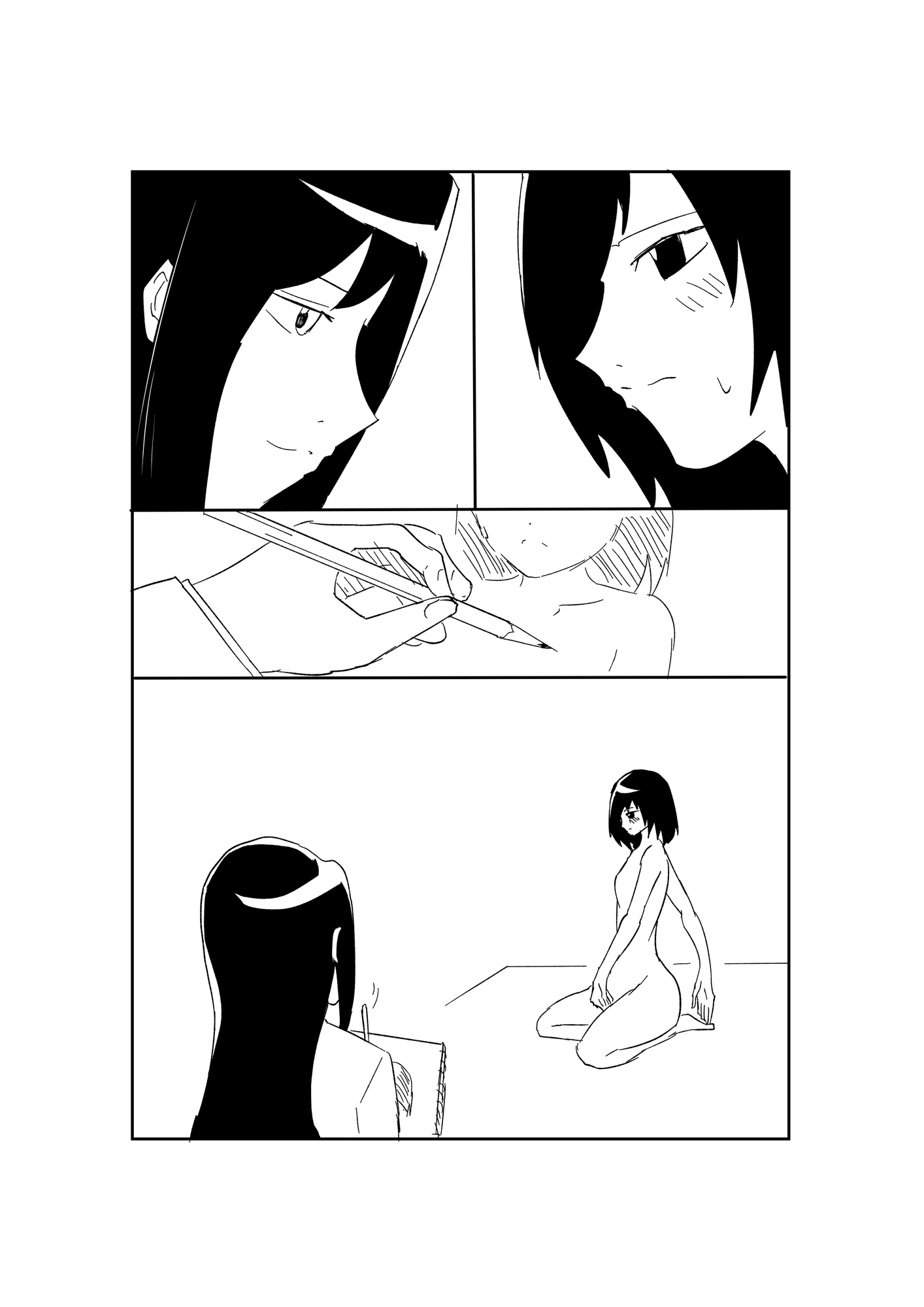 黒木先輩は後輩女子のヌードを描きたい1 - サンプル9