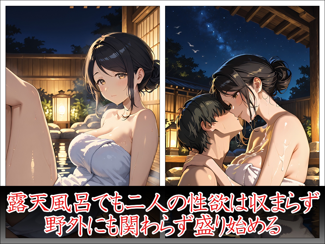 Busty Wife's Hot-Spring Affair Trip (CG set) 9