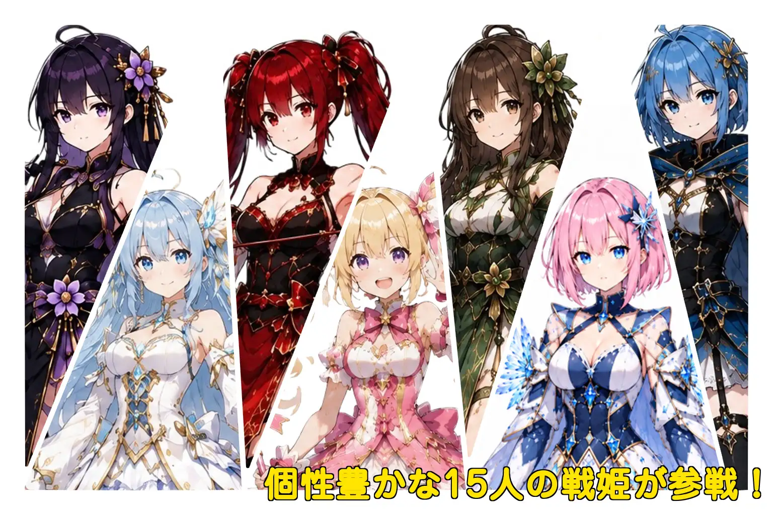 戦姫コンクエスト サンプル画像1