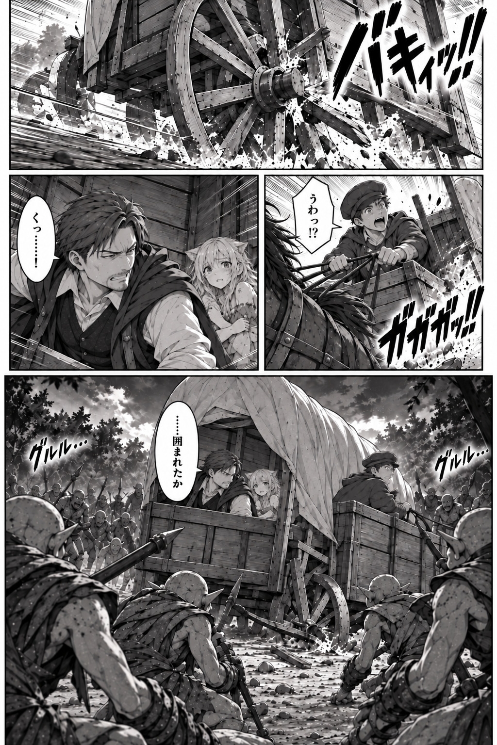 【第1話】社畜だけど転移先の異世界で【ジョブ設定スキル】を駆使して世界滅亡の危機に立ち向かう ～【最強ハーレム】を築くまで、俺は止まらねぇからよぉ！～-6