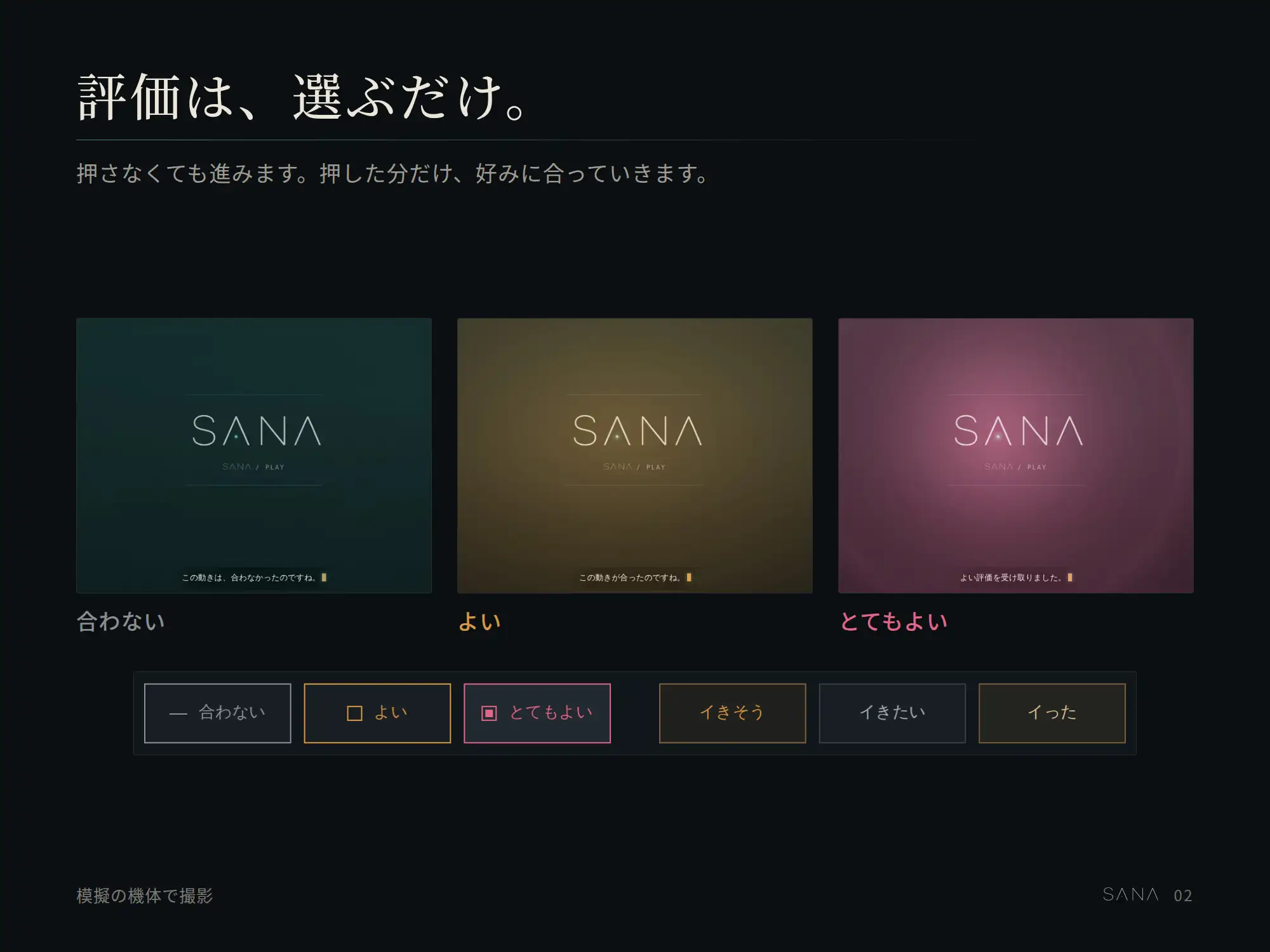 ストローク式オナホール制御ソフト|個人適応型人工知能SANA サンプル画像 2