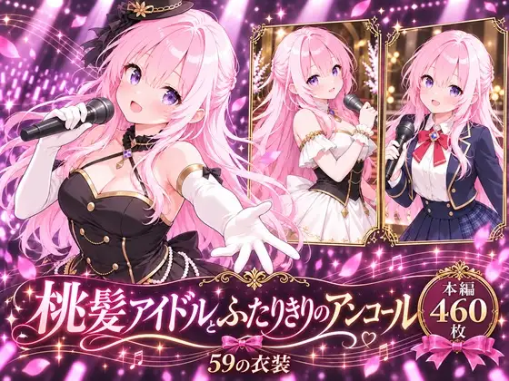 桃髪アイドルとふたりきりのアンコール ジャケット画像