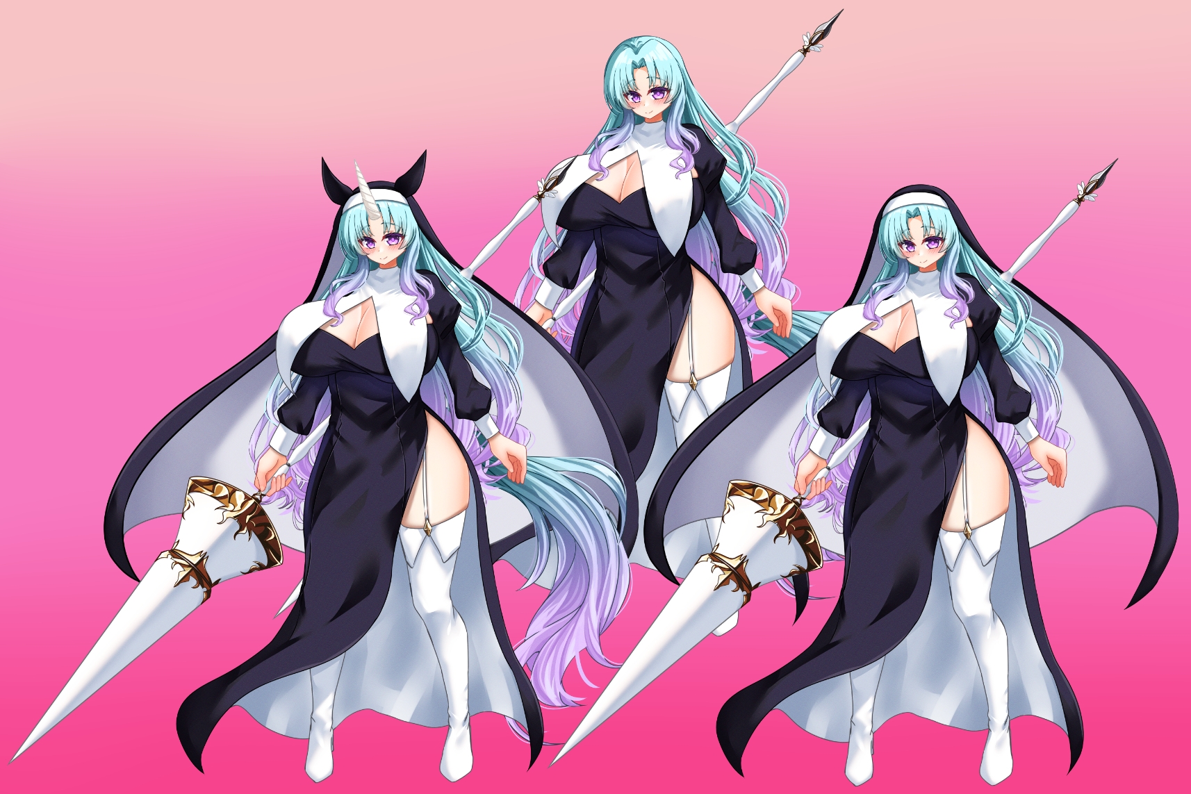立ち絵素材 ユニコーン