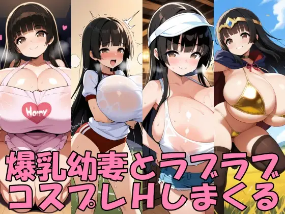 爆乳幼妻とイチャラブ濃厚エッチ ジャケット画像
