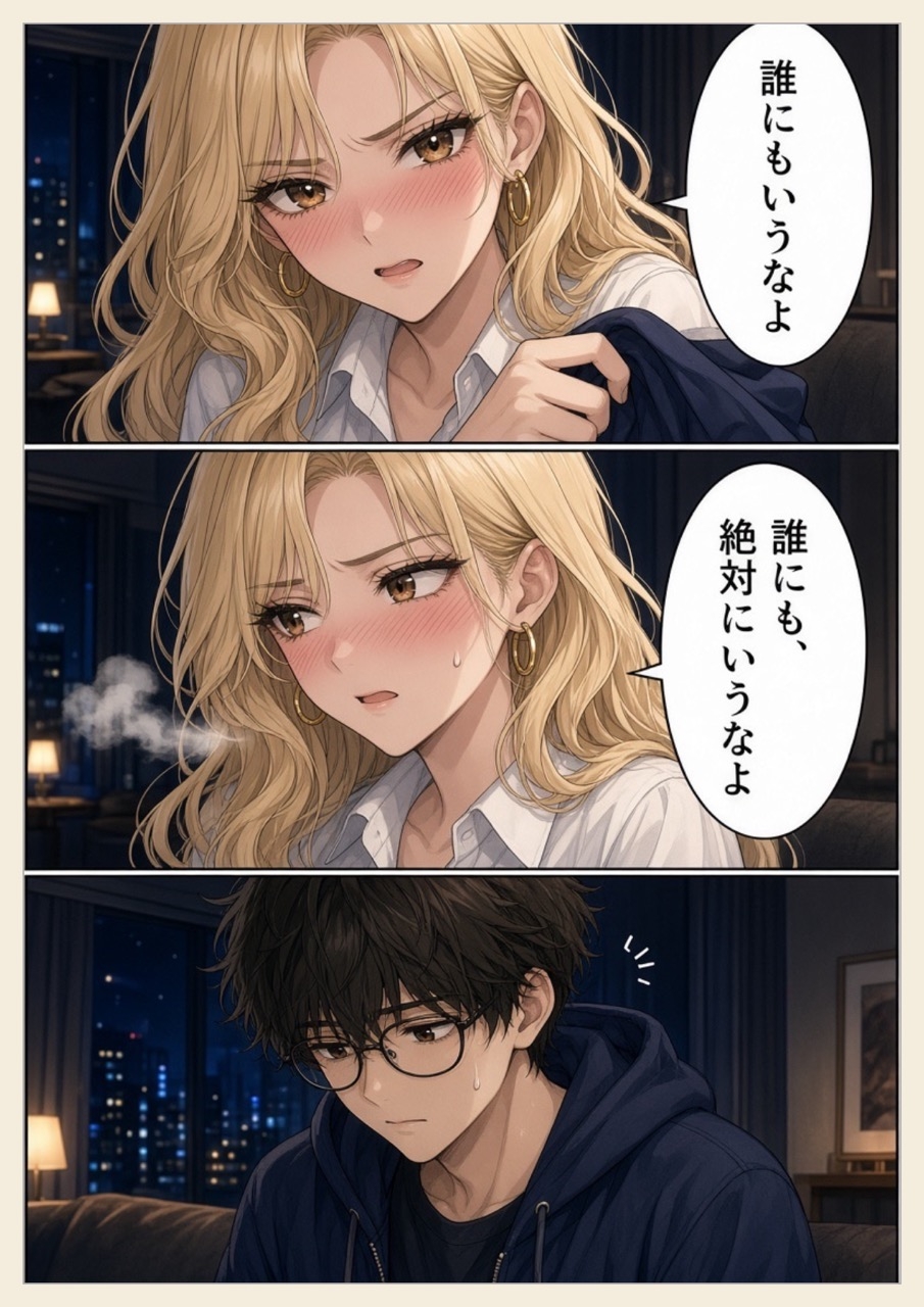 金髪と星空 サンプル2