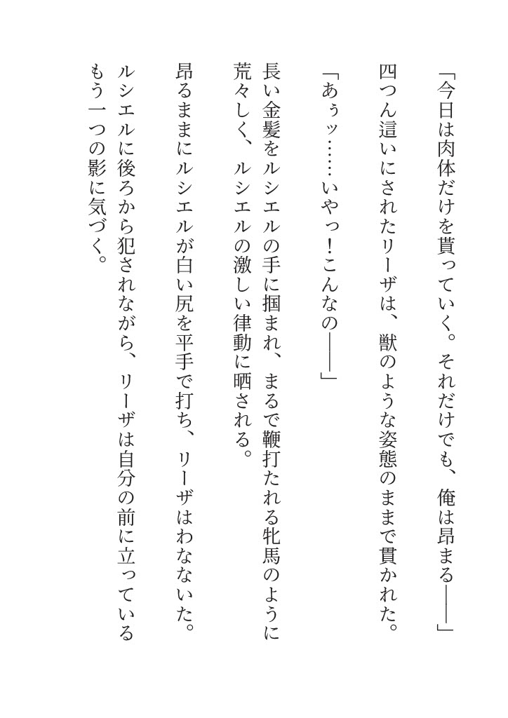 黒き貴公子と贖われぬ花嫁 サンプル4