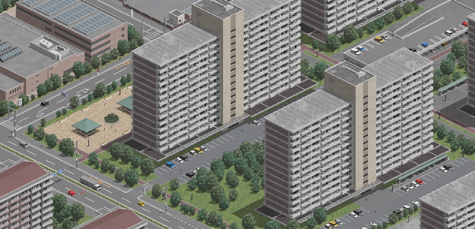 高密度マンションセットB