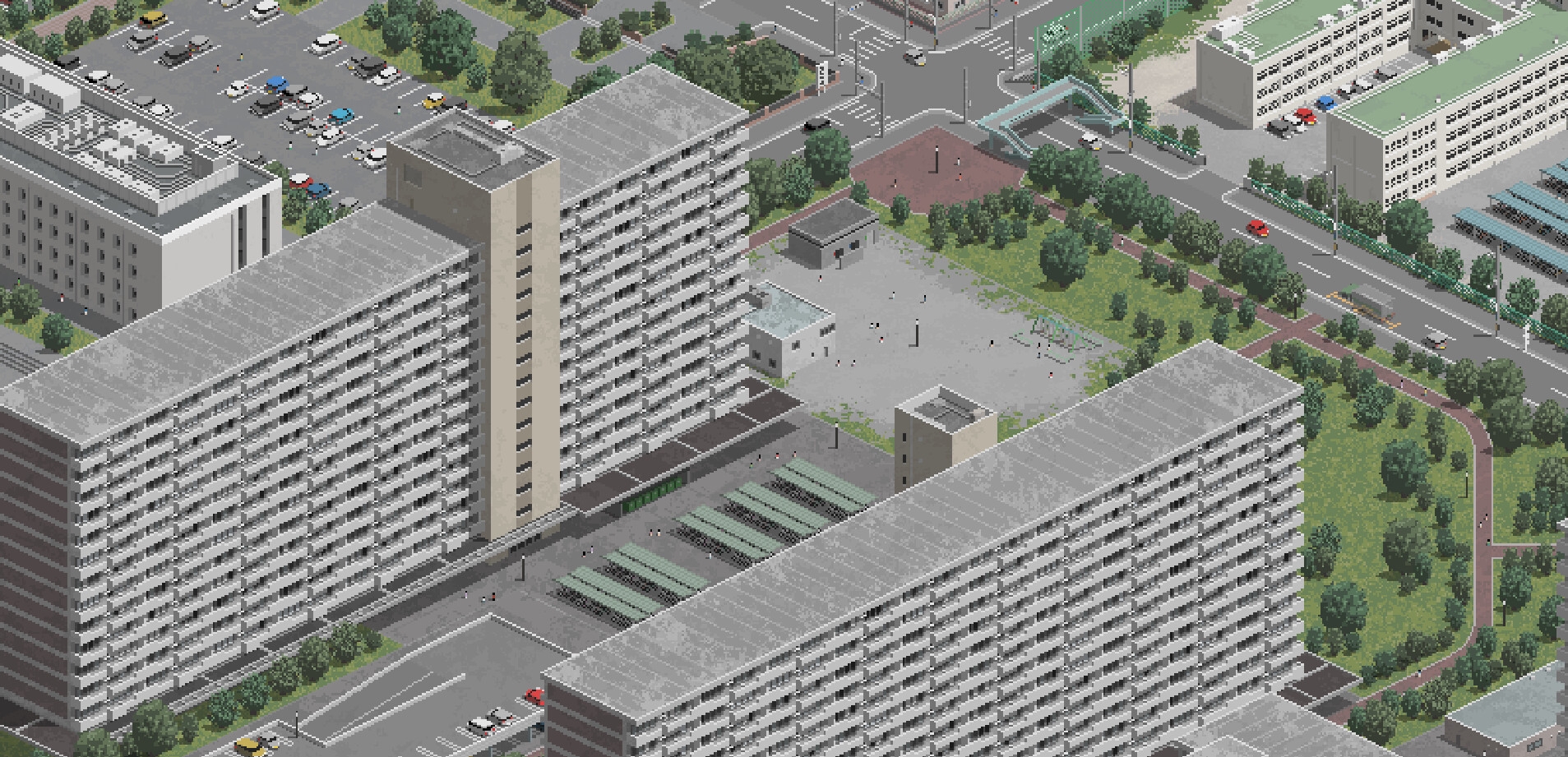 高密度マンションセットB