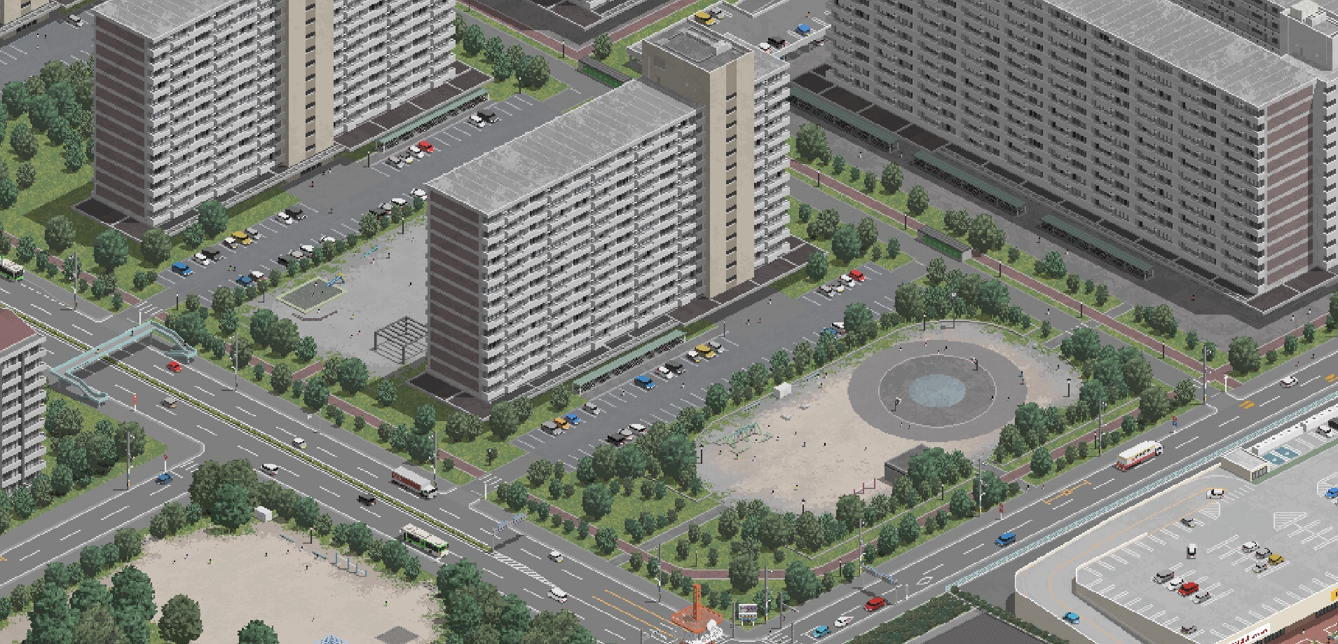 高密度マンションセットB