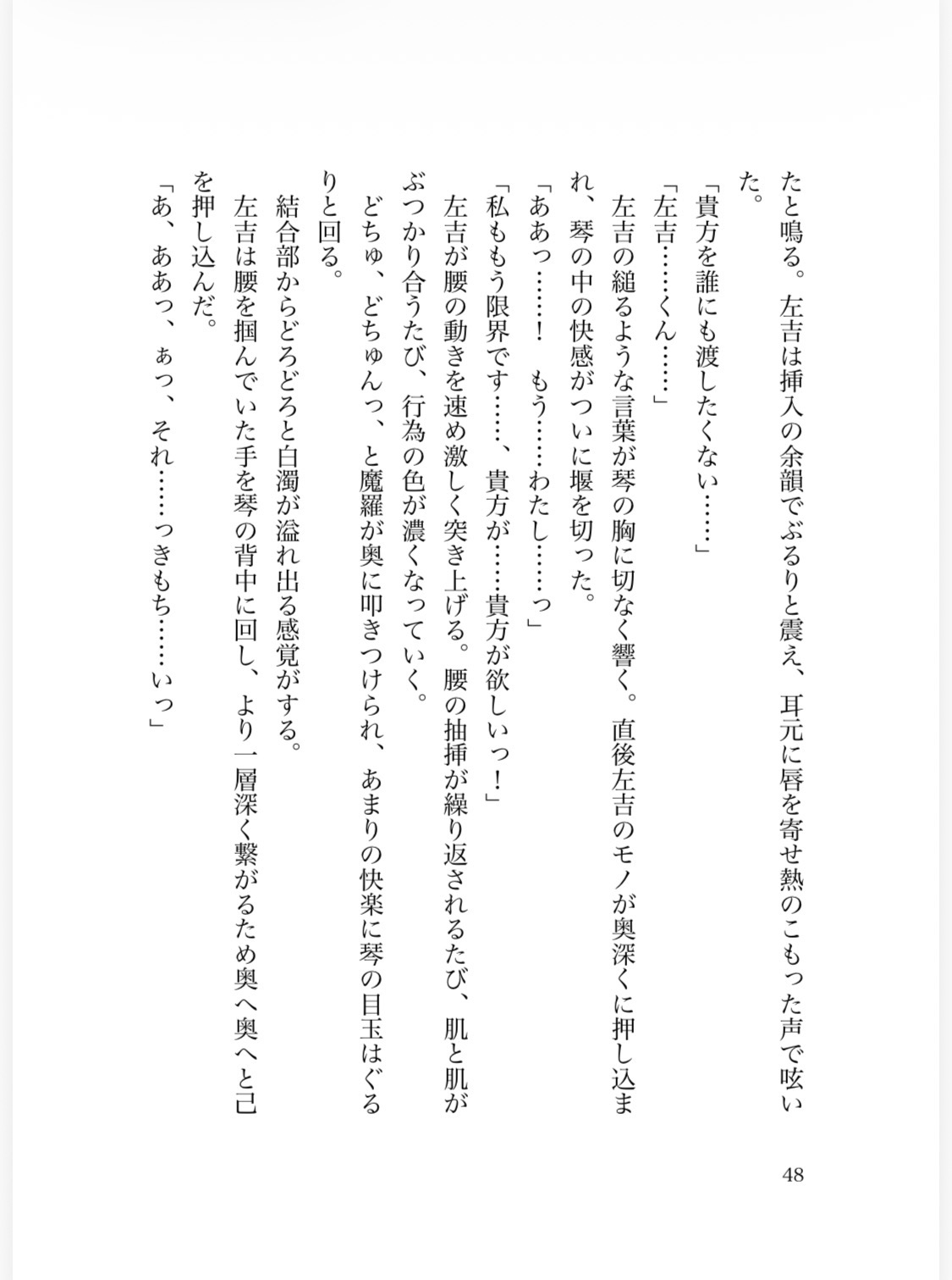 【挿絵あり】左吉くん サンプル3