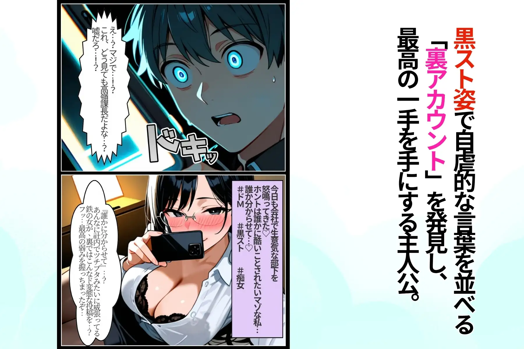 鉄の女課長は、夜だけ僕のメス豚になる。 サンプル画像 5