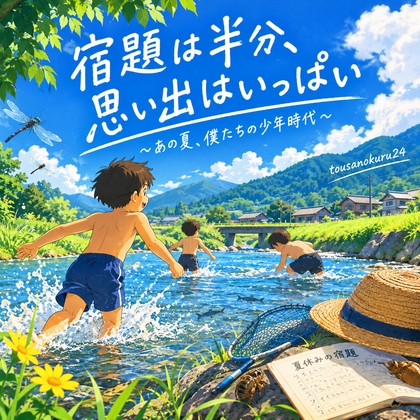 宿題は半分、思い出はいっぱい！
