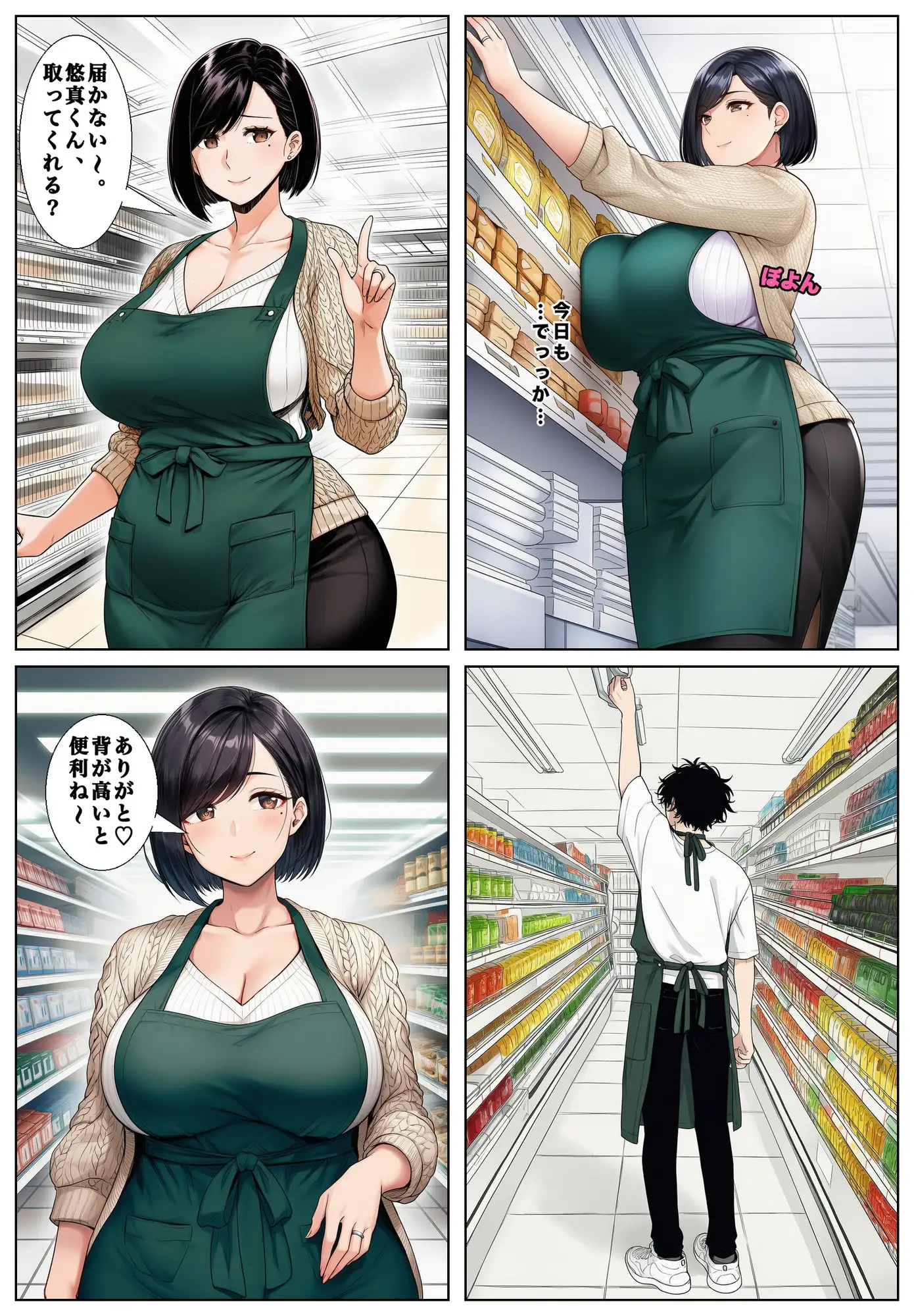 パート先の人妻・綾香さん（43）に雨宿りで家に誘われたら、7年ぶりの汗だく本気セックスで朝まで離してくれなかった話 サンプル画像 2
