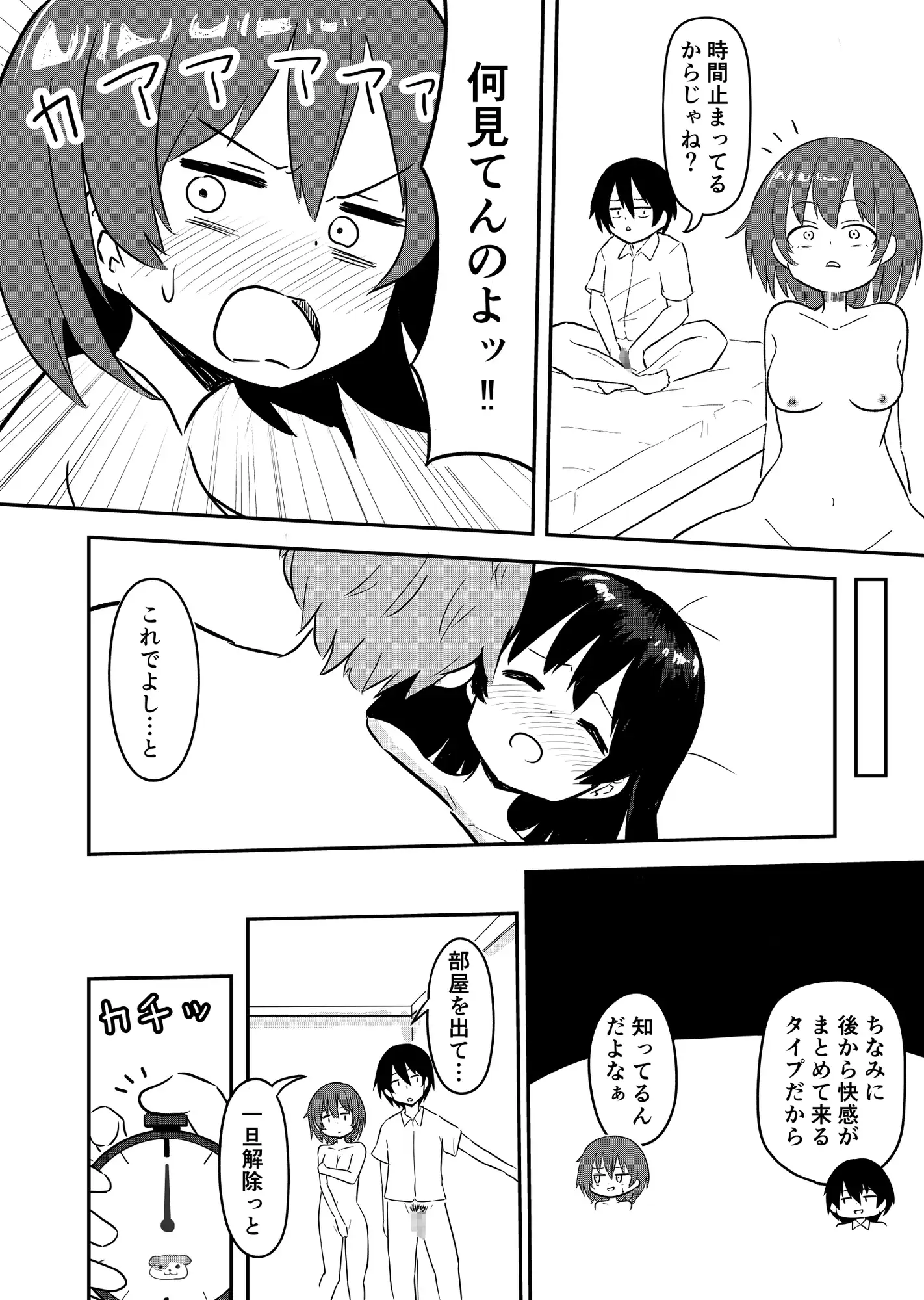 時間停止中に姉ちゃんと一緒にセックスした話 サンプル画像 8
