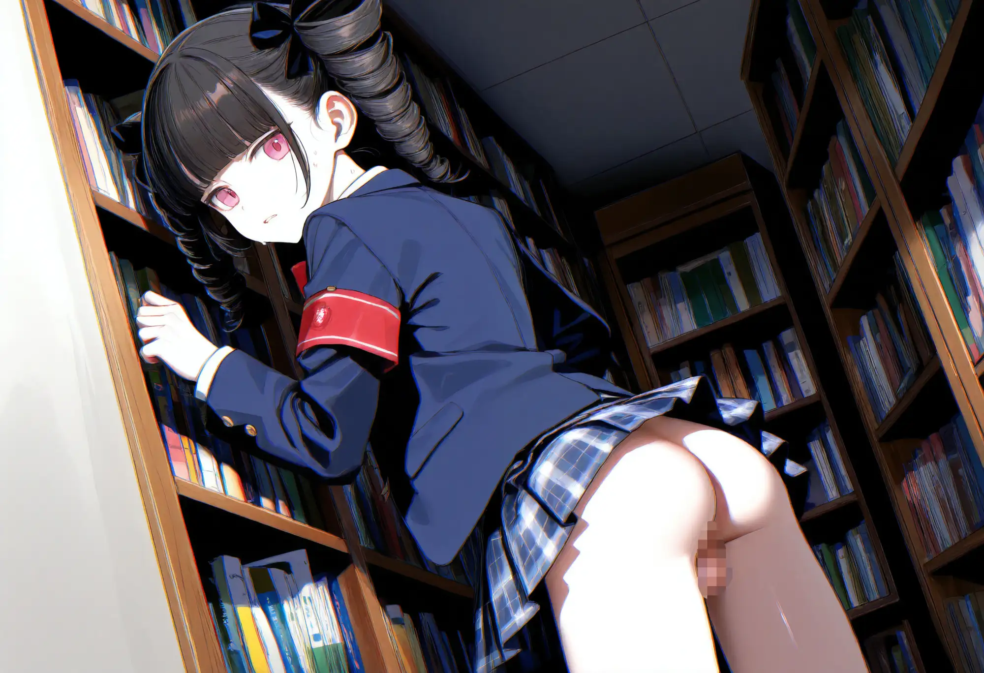 男の娘図書委員の秘密 サンプル画像 2