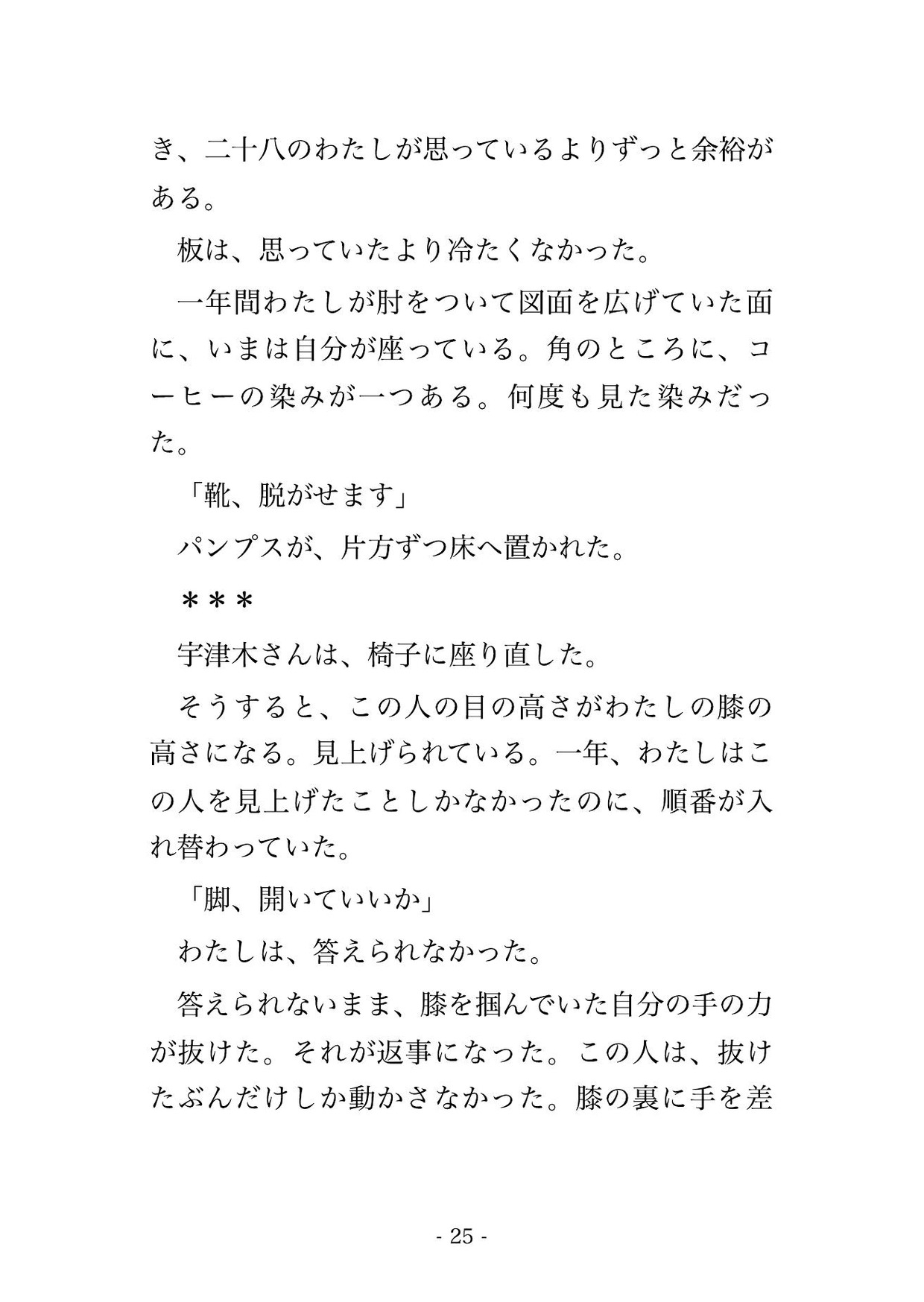 ガス漏れで防火扉が閉じた地下街の喫茶店に十三歳上の店主と閉じ込められ、始発まで動けない一晩をカウンターの内側で何度も貫かれ孕むまで注がれた常連客の話 サンプル6