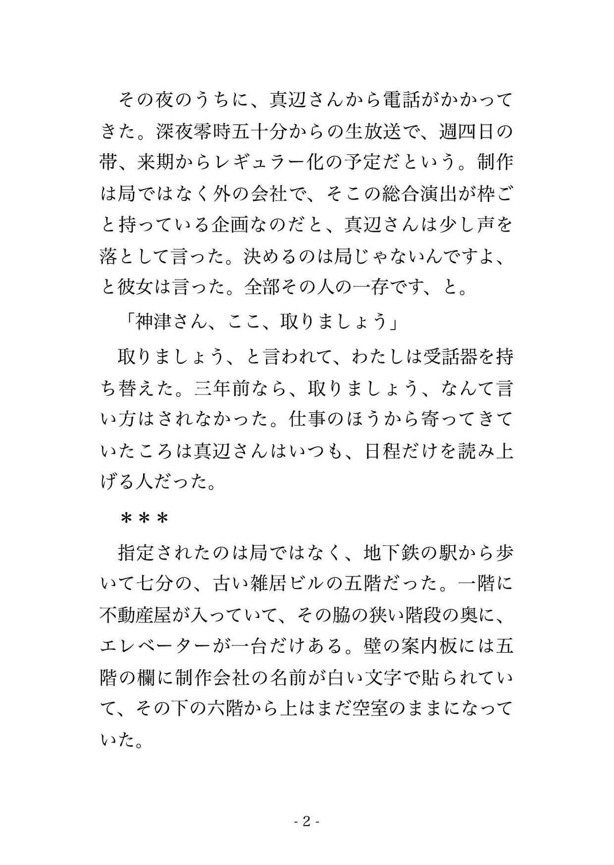 地方局で怒鳴りつけていたADが深夜番組の総合演出になり選考後の編集室で今度は俺の番ですよねと押し倒され孕むほど中出しされるフリーアナウンサーの話♡♡♡ サンプル2