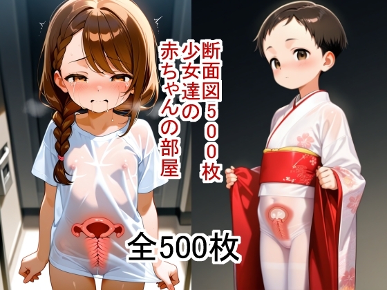 断面図500枚少女達の赤ちゃんの部屋