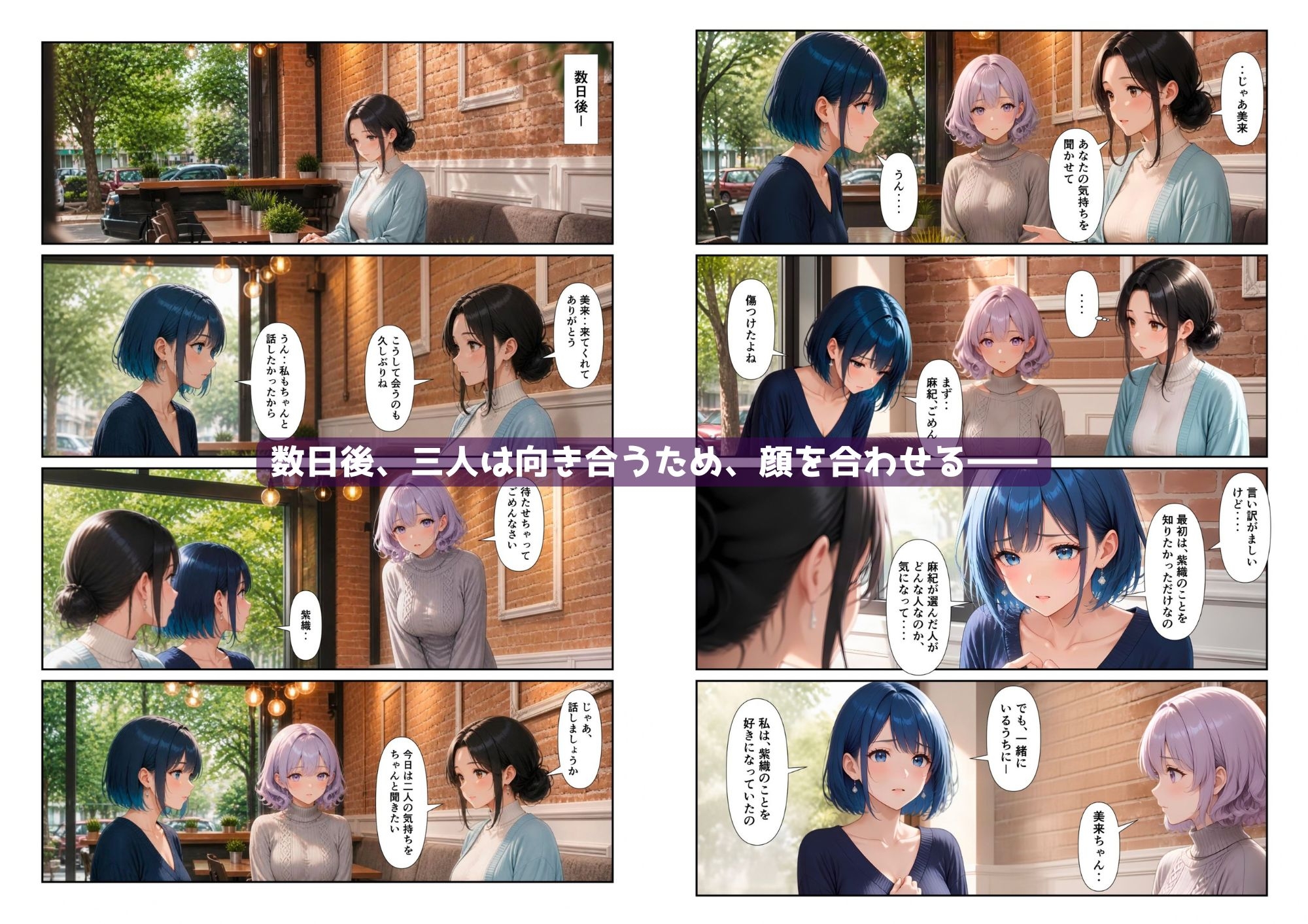 「百合・トライアングル3」～三人が選んだ恋のかたち～ 4