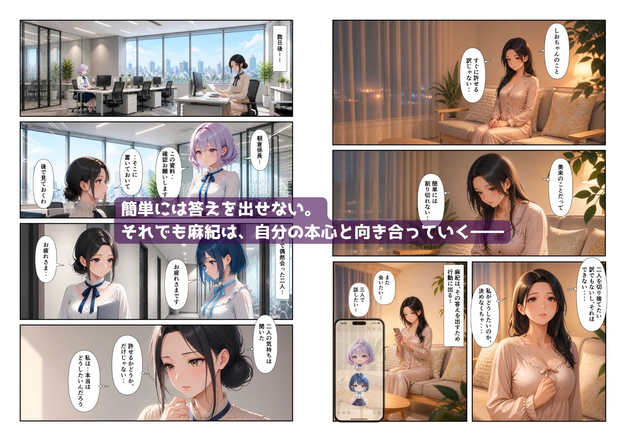 「百合・トライアングル3」～三人が選んだ恋のかたち～ 6