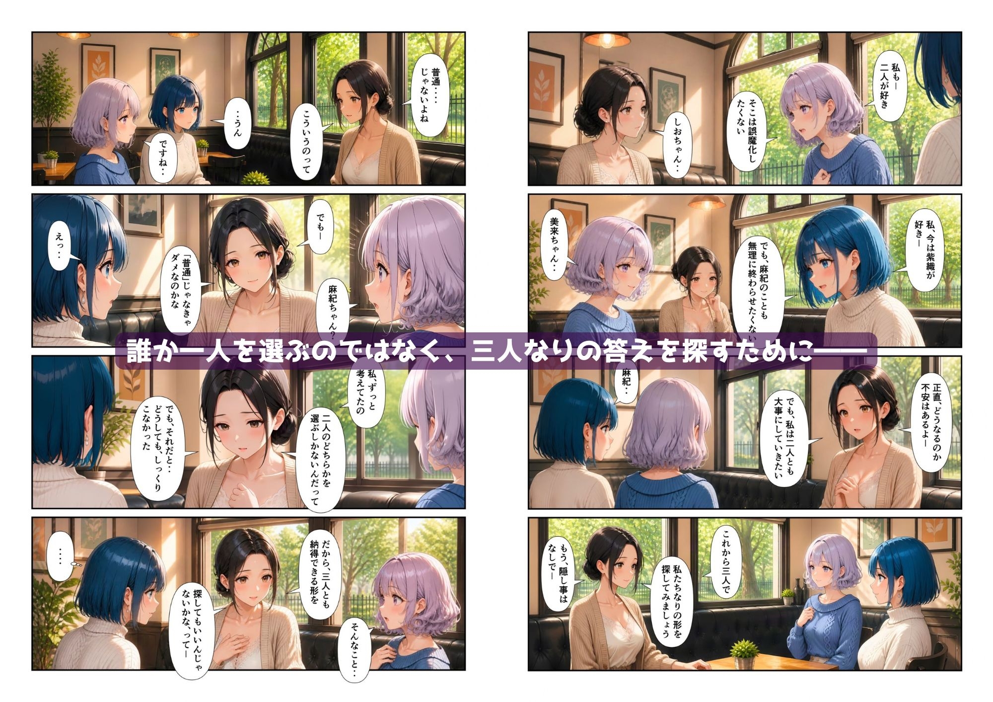 「百合・トライアングル3」～三人が選んだ恋のかたち～ 7