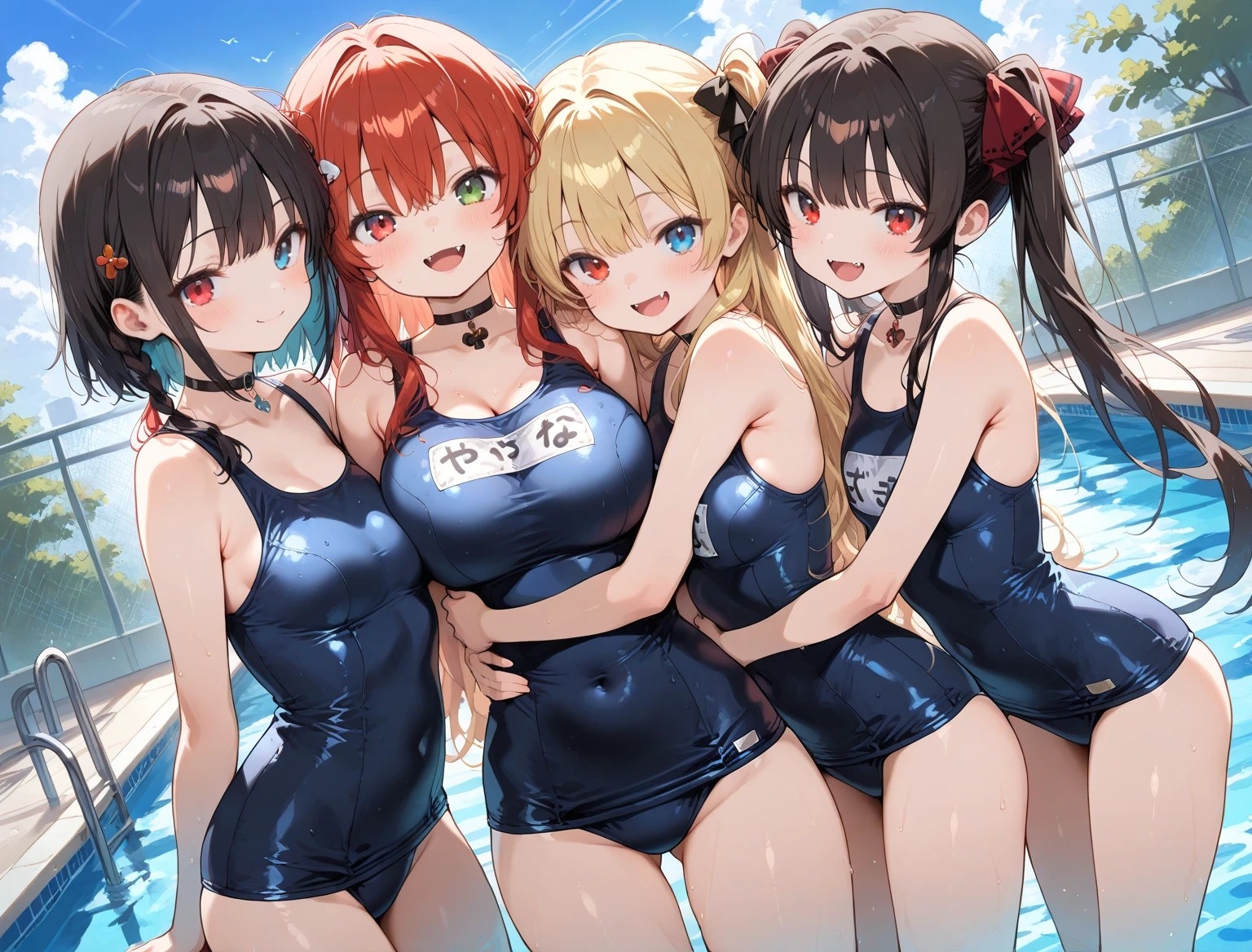 2026スク水美少女イラスト集_1