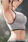 【AI生成】汗ばむ脇の下に釘付け！腕上げポーズ&美脇フェチCG集 ジャケット画像