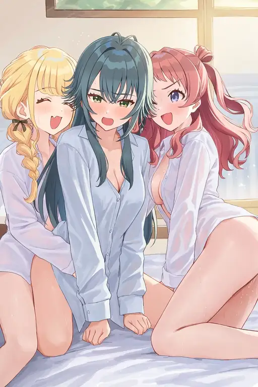 花梅姉妹の乱れ咲き サンプル画像 9