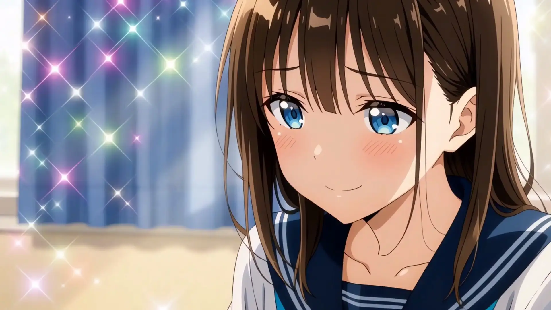 川口さんは泣いてる山本君をしゃせいさせたい♂♀制服前戯編 サンプル画像 5
