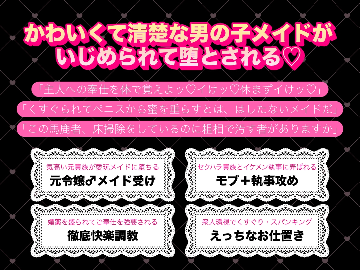元令嬢♂メイドに徹底セクハラ新人教育 サンプル2
