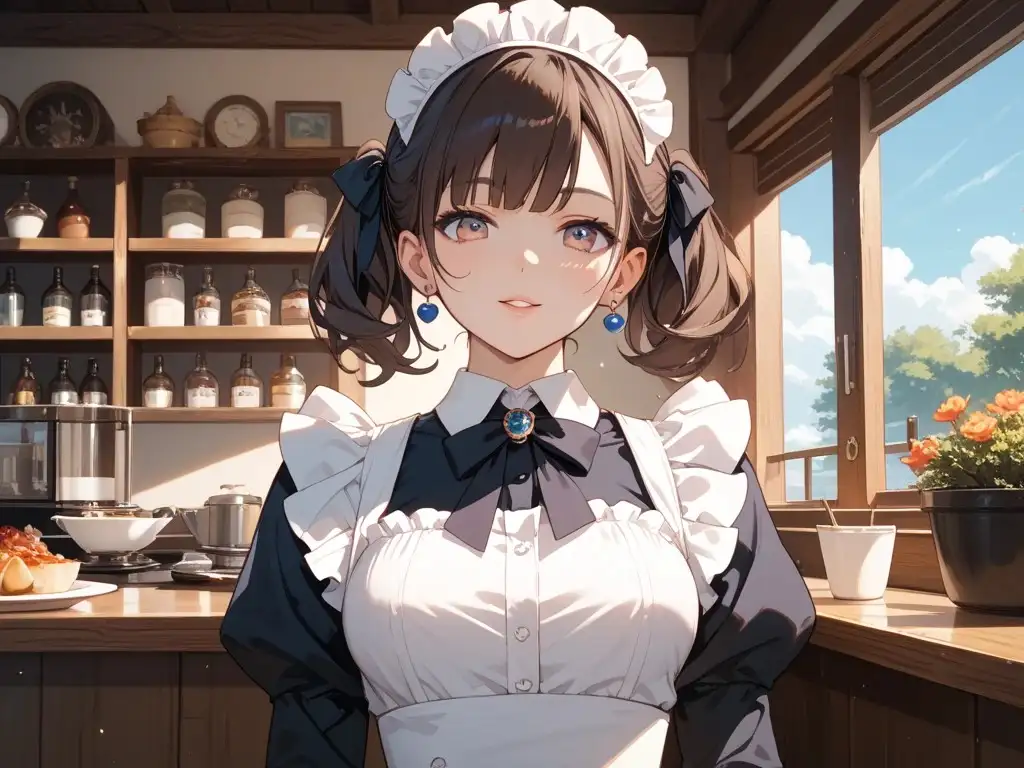 電車プレイと紅葉で佇む美女とショットバープレイとメイドのサービス サンプル画像 9