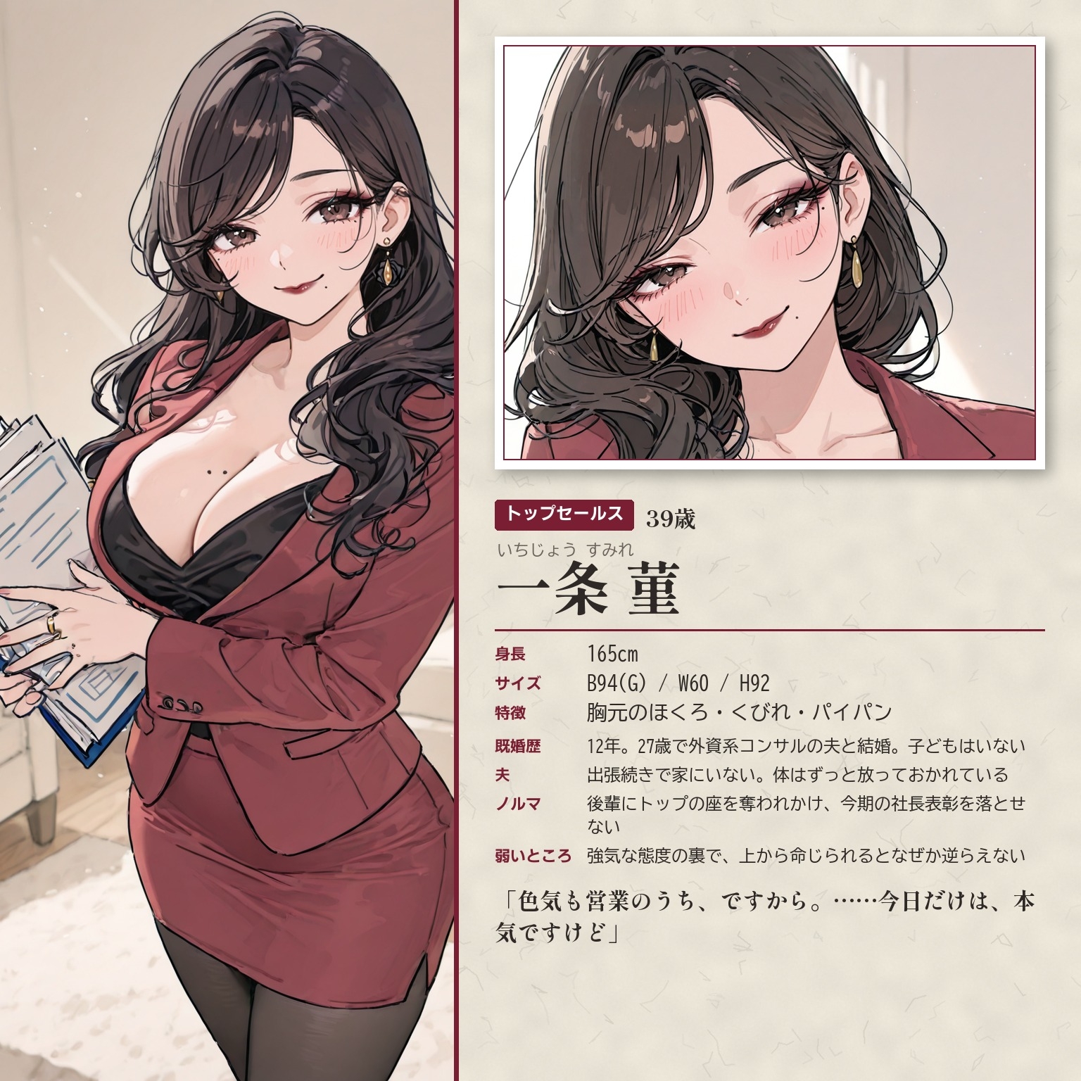 ノルマに困った人妻保険レディたちがお尻で契約を取りに来た話 6