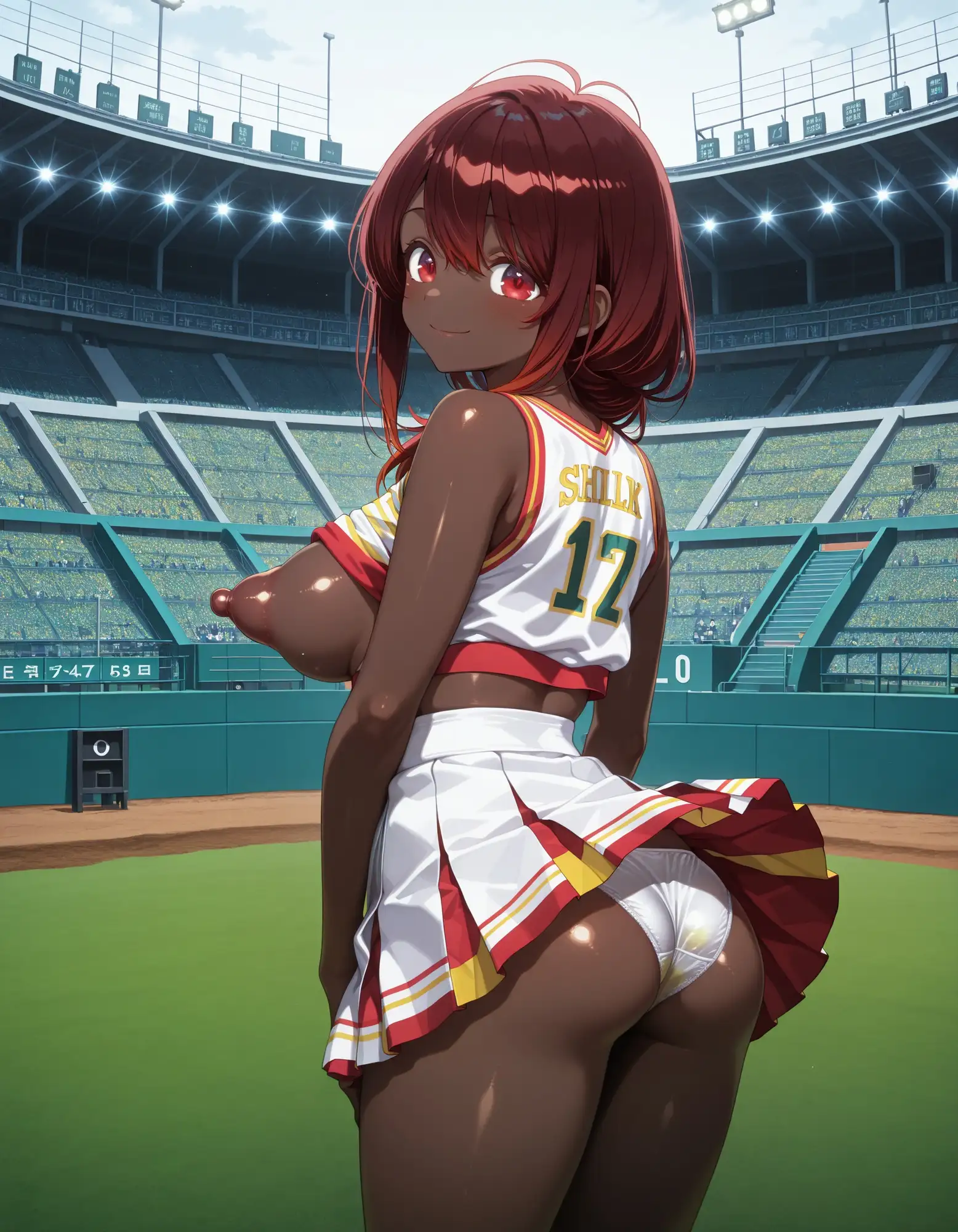 チアガールのパンチラ2 サンプル画像 7